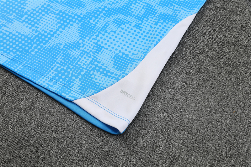 Man City 25/26 half zipper Training Suit Blue 801