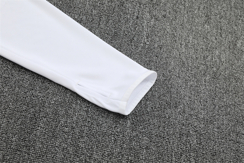 Adult/ Kids Juventus Half Zipper Training Suit White