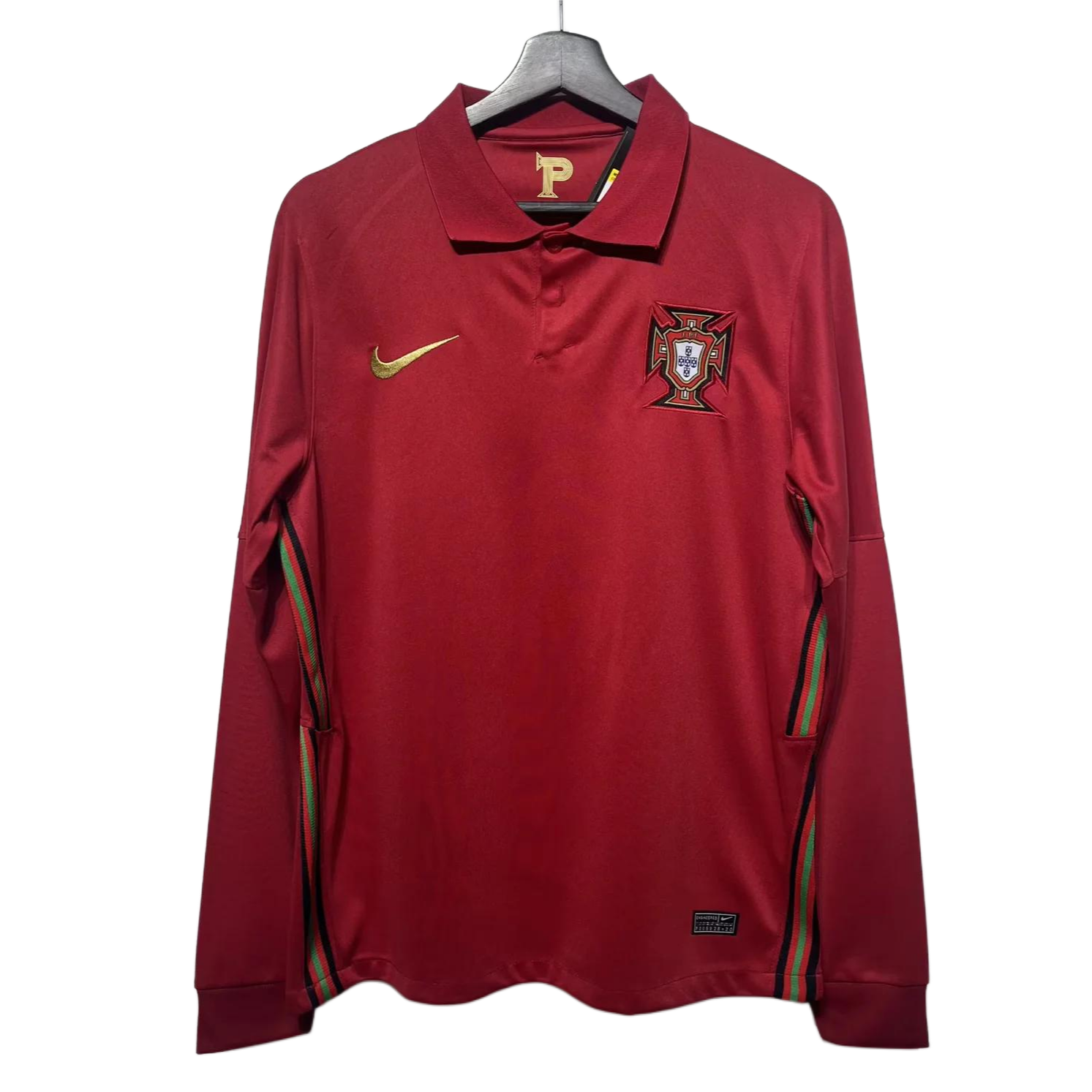 Portugal 20/21 Home Red Long Sleeves