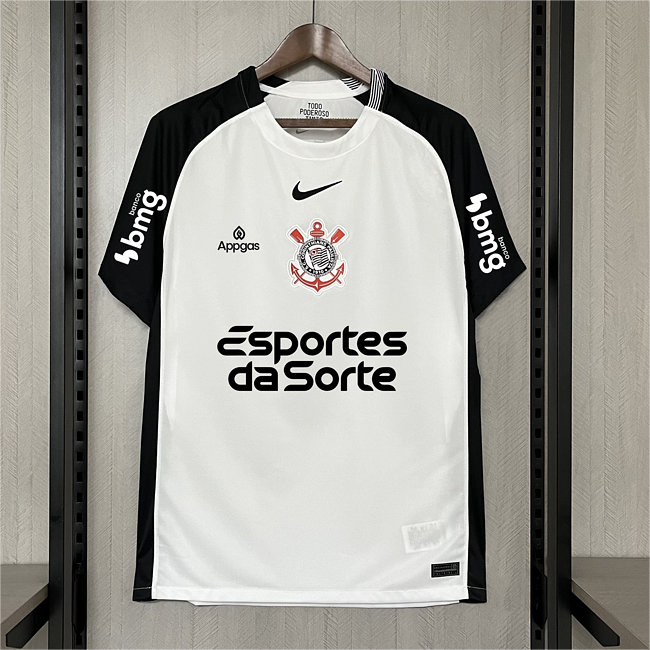Masculino 25-26 Corinthians Home White