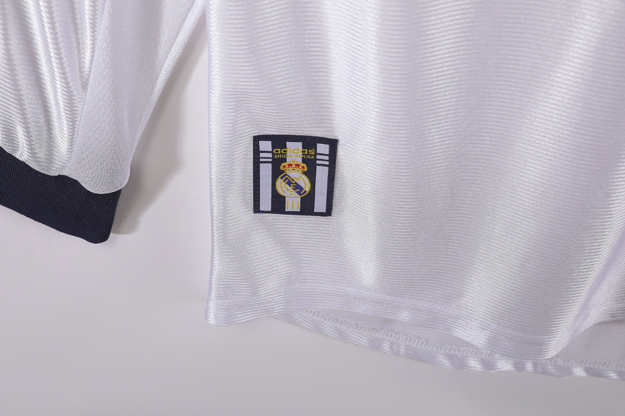 Retro Real Madrid 1998/00 Home White Long Sleeves
