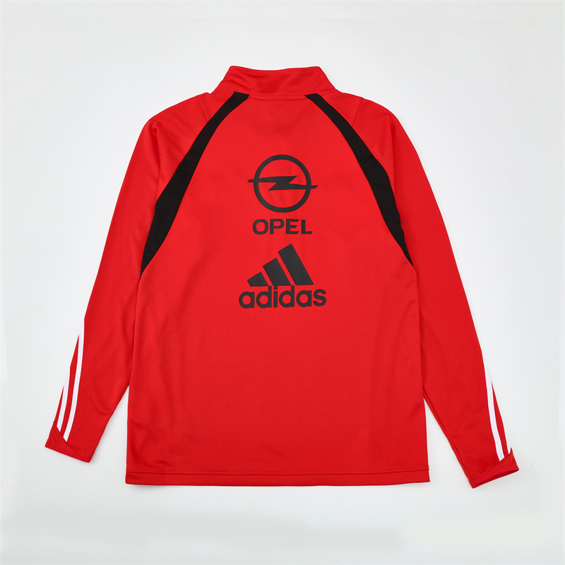 AC Milan 03/04 half zipper Training Red