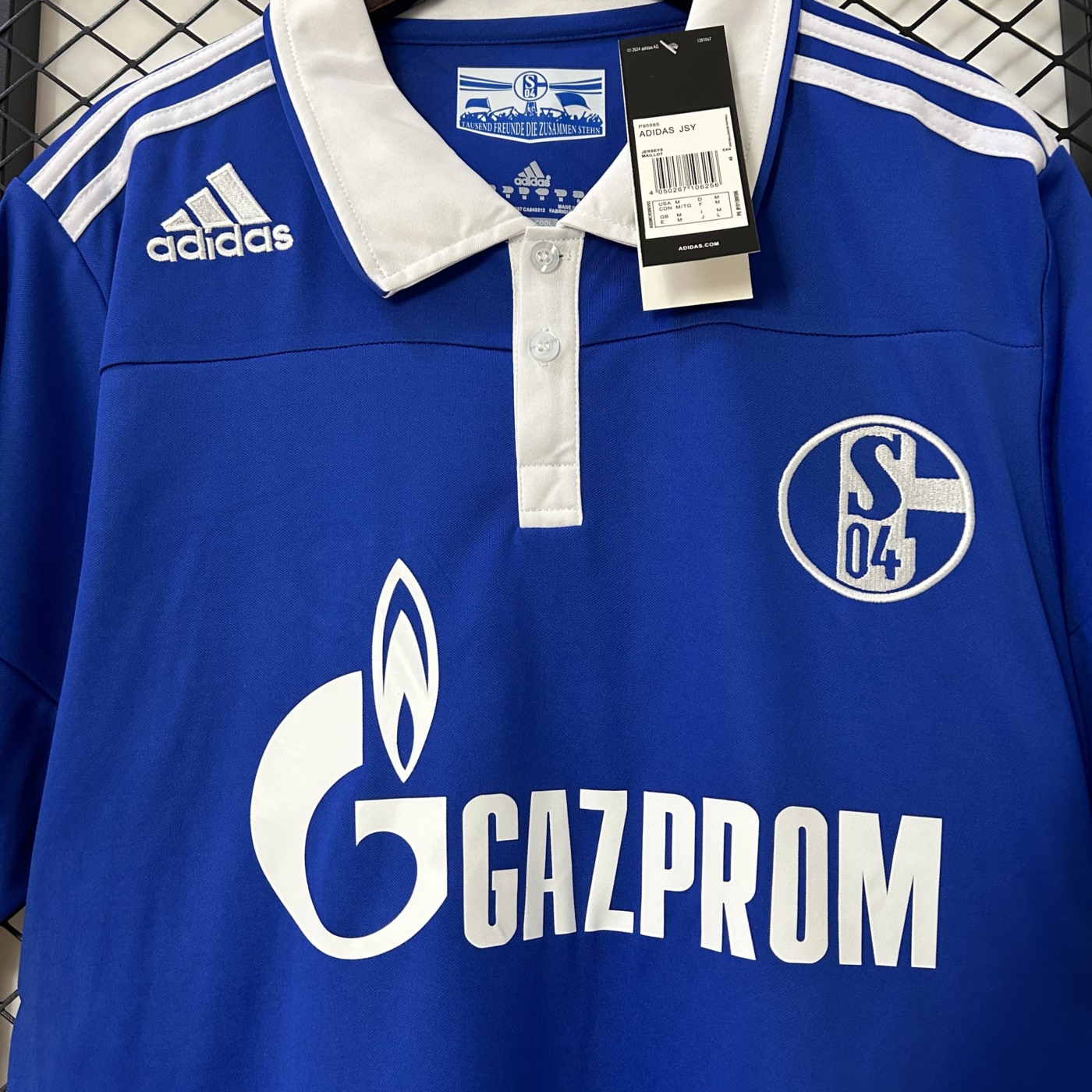 Retro 2010/11 Schalke 04 Home Kit S-XXL