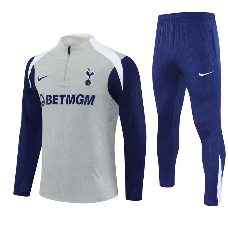 Tottenham Hotspur 25/26 half zipper Training Suit Gray 801