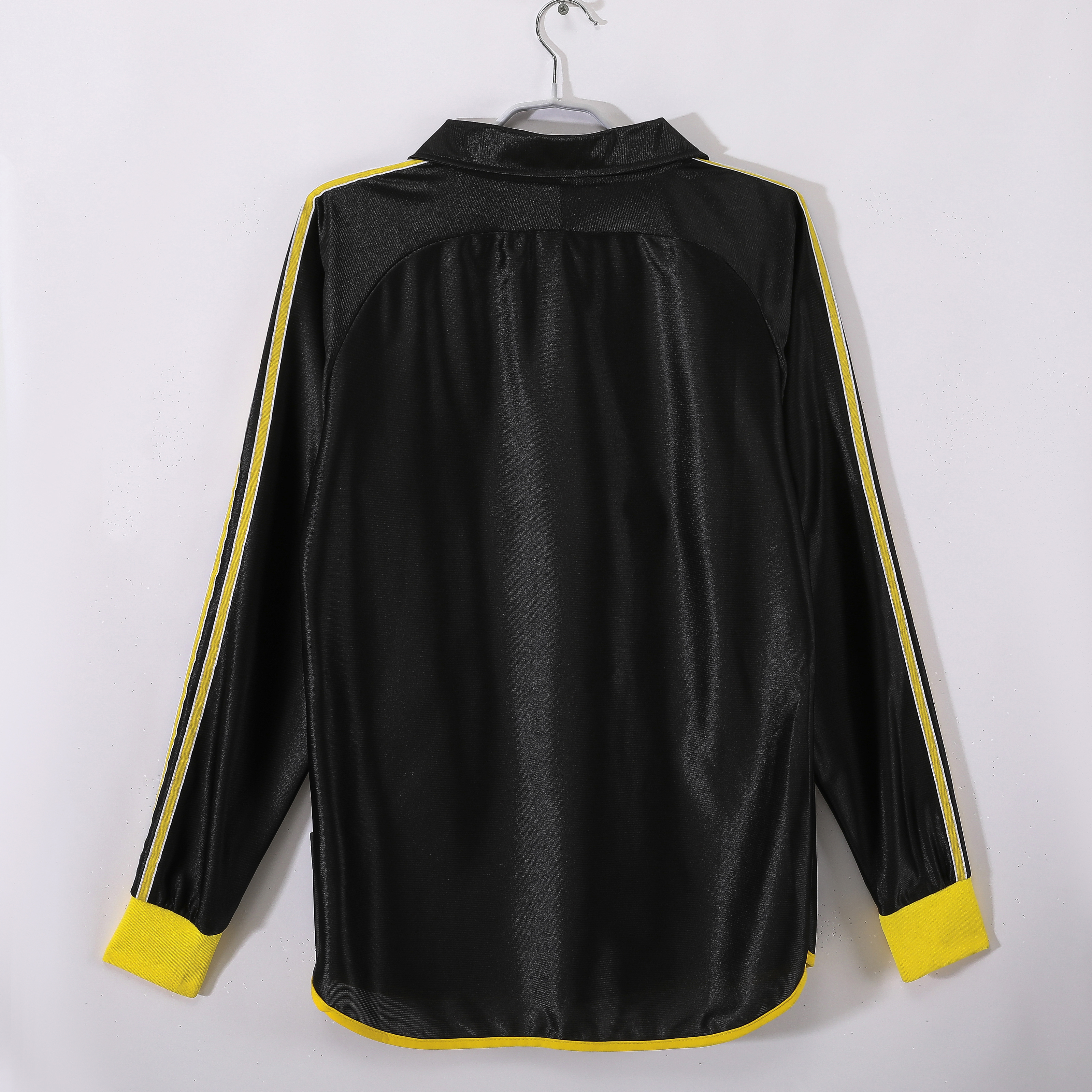 Retro Real Madrid 1999/01 Away Black Long Sleeves