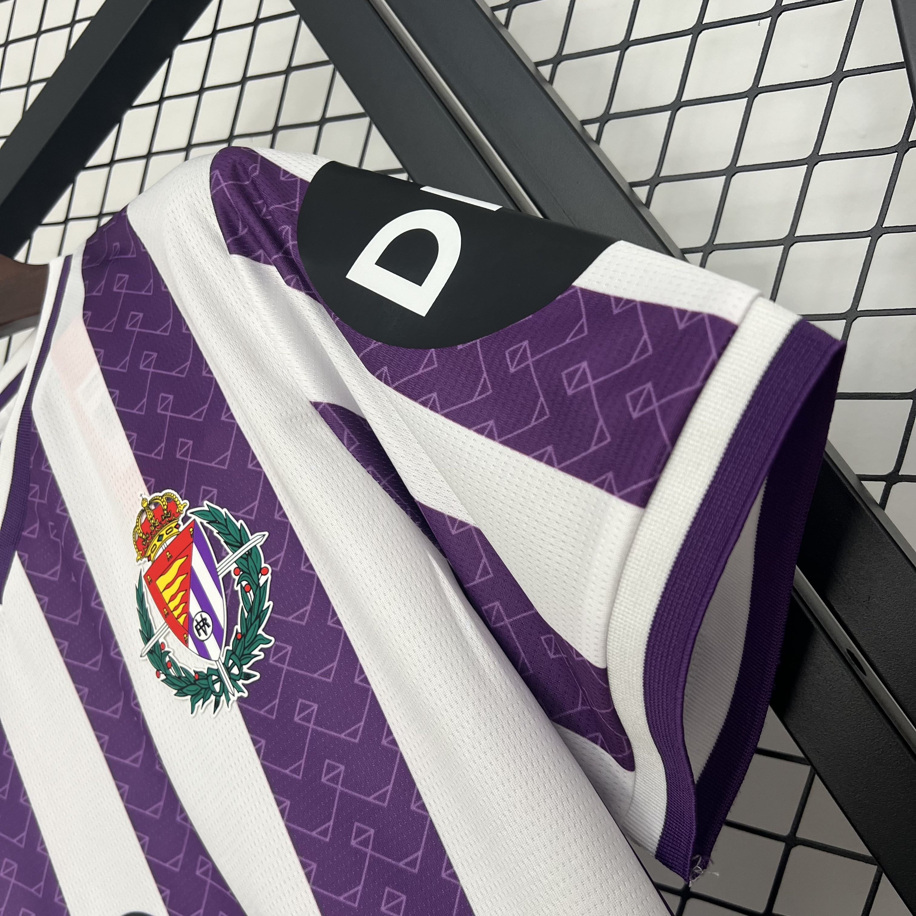 25/26 Real Valladolid Home with laliga patch S-4XL