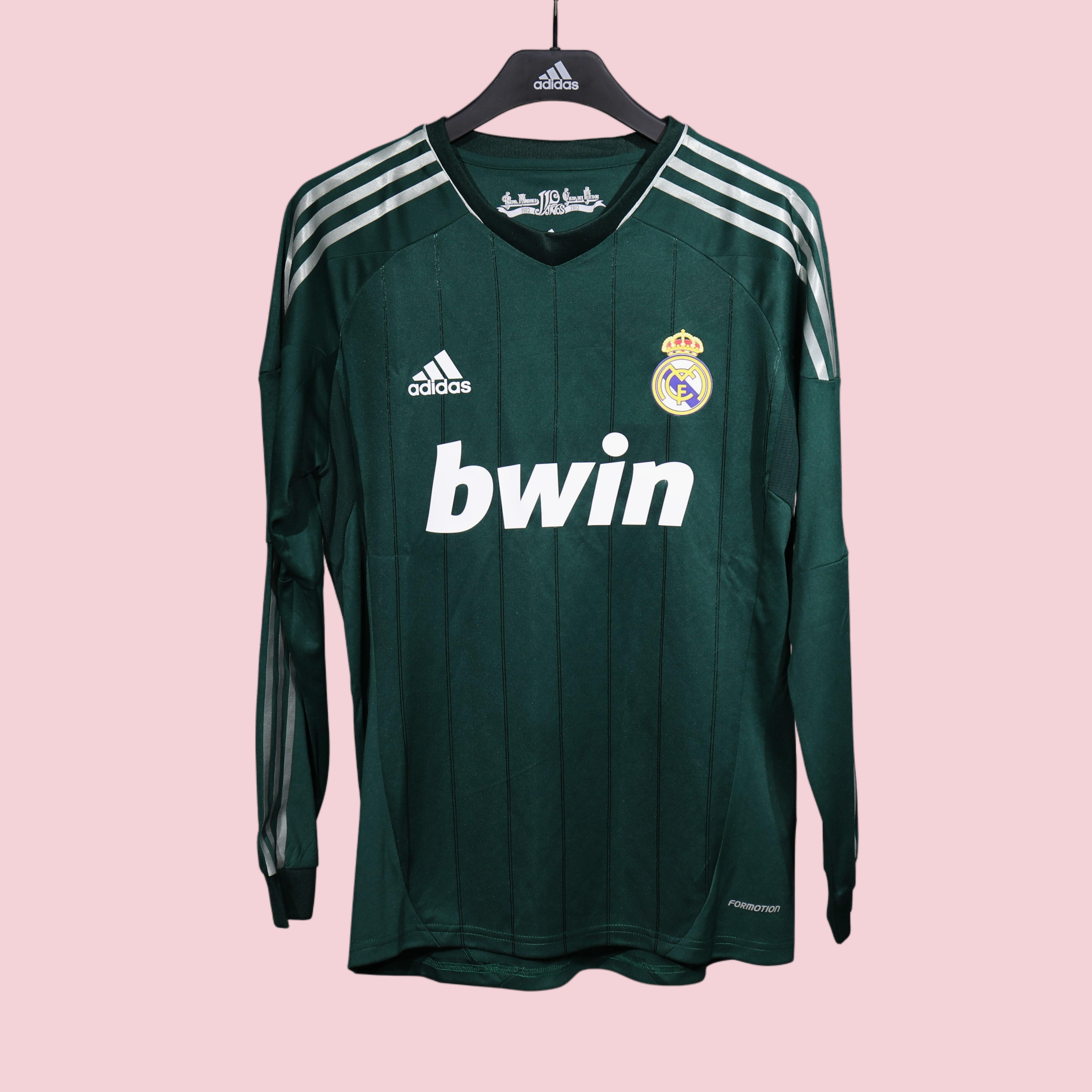 Player Version Retro Real Madrid 12/13 Third Long Sleeves S-3XL