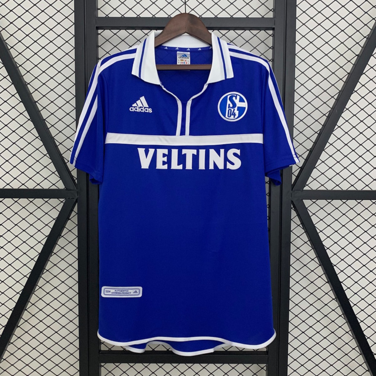 Retro 01/02 Schalke 04 Home Kit S-XXL