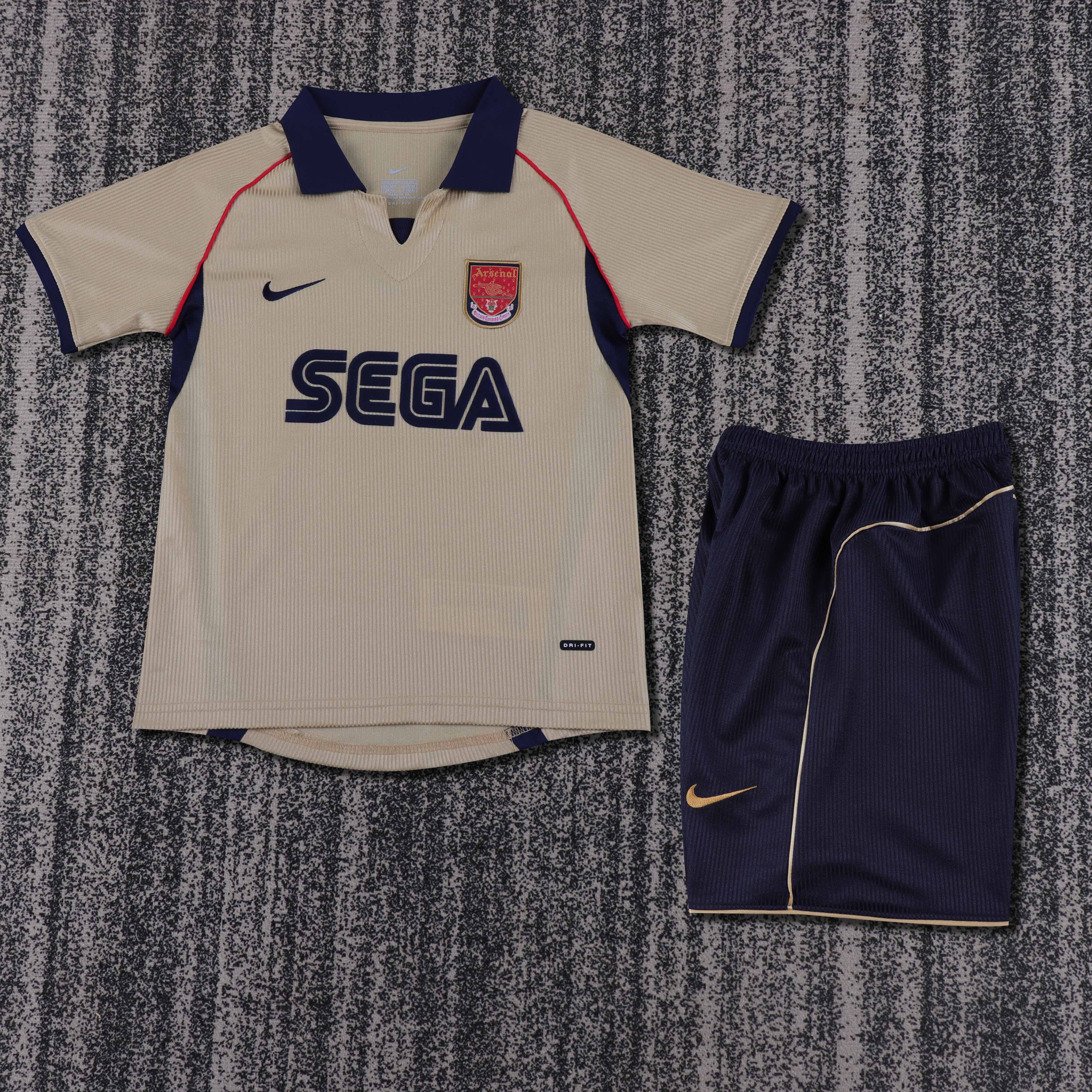Kids Retro 2001-02 Arsenal Away