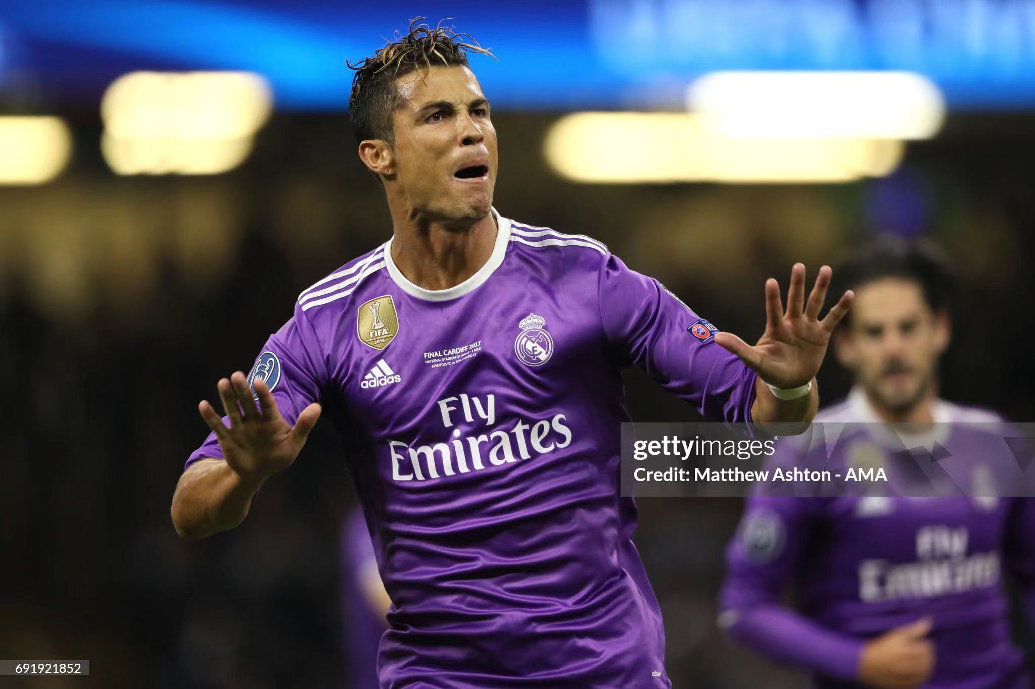 Player Version Retro Real Madrid 2016/17 Away Long Sleeves S-3XL