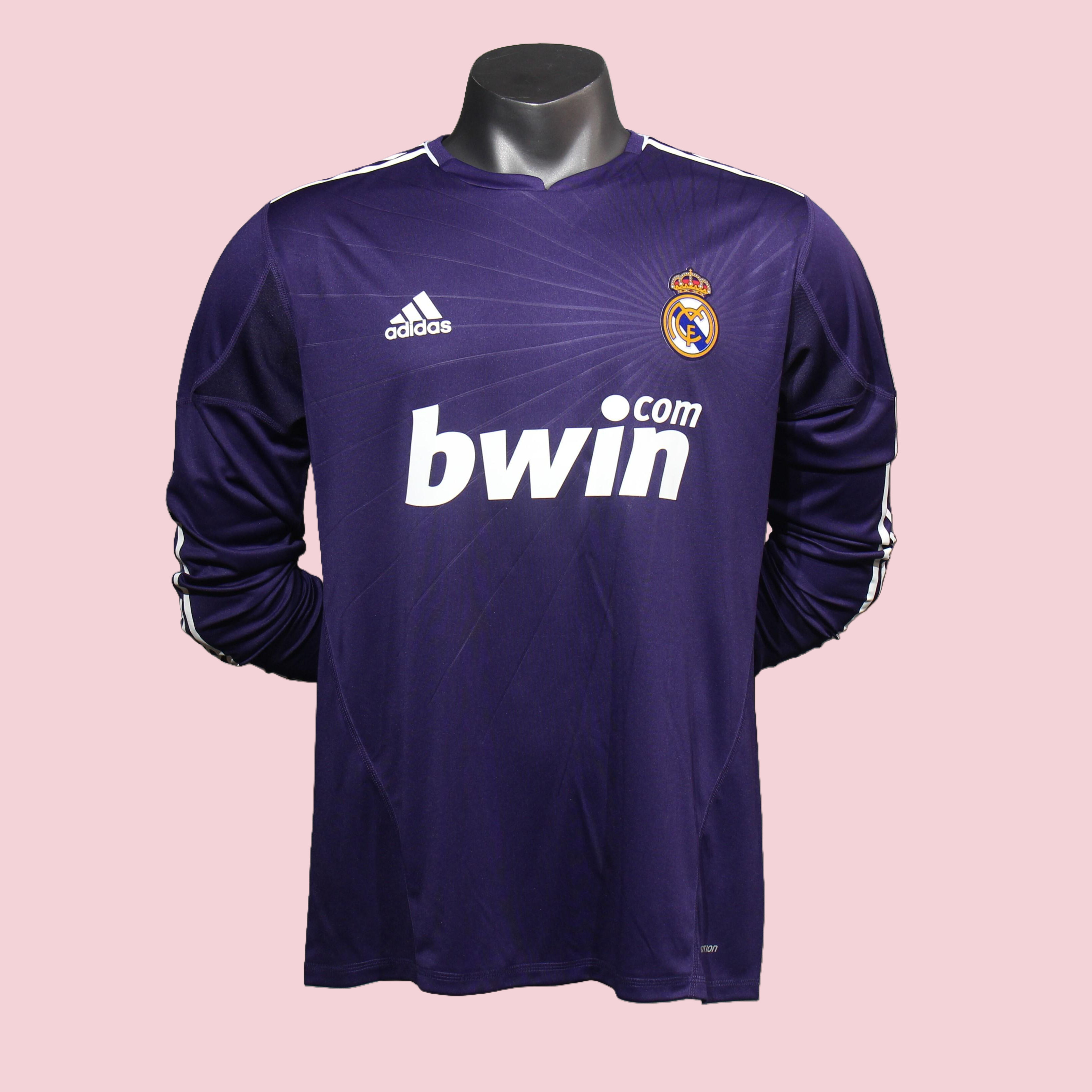 Player Version Retro Real Madrid 10/11 Third Long Sleeves S-3XL