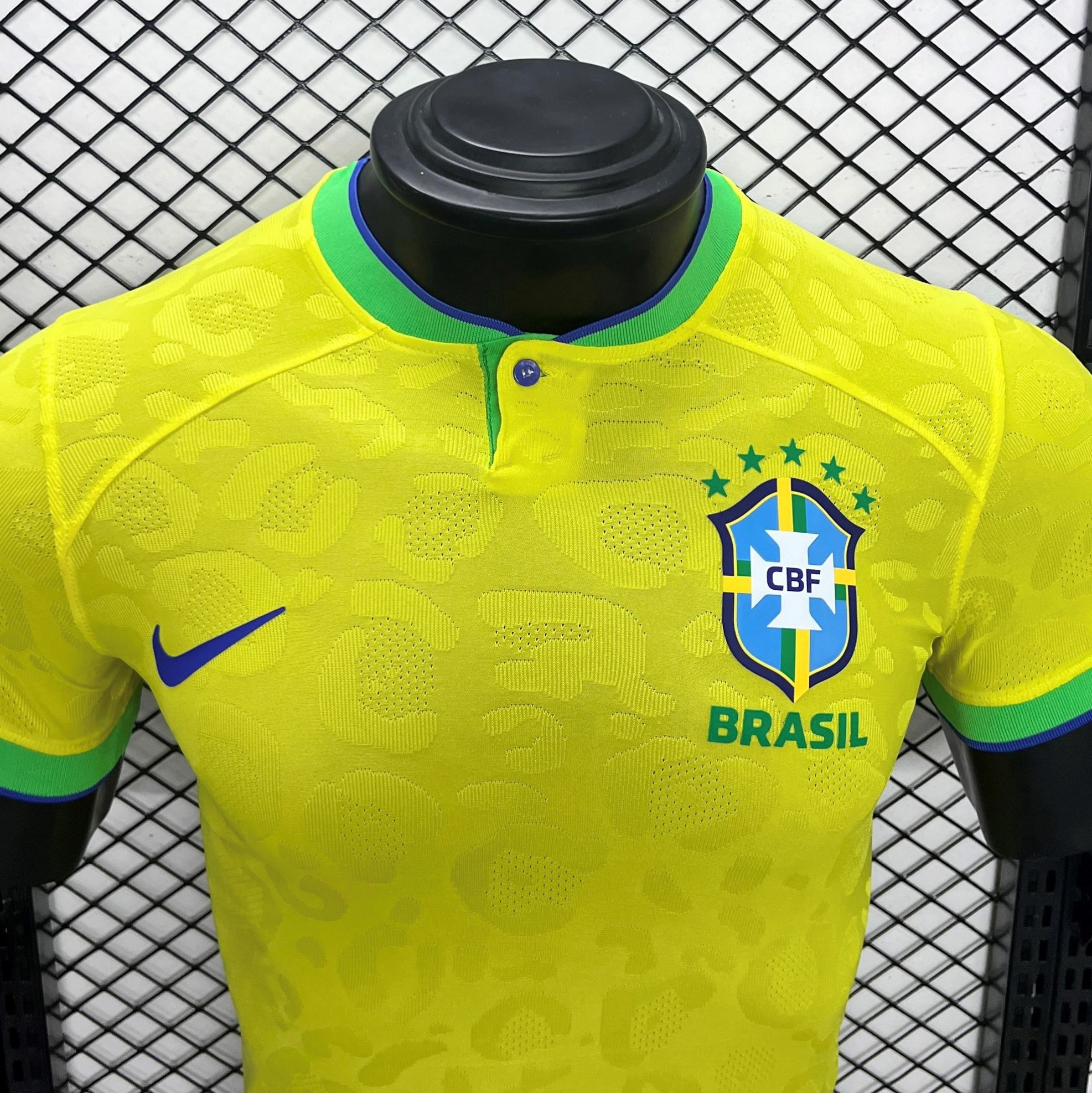 Player Version Brazil 2022 World Cup Home Masculino