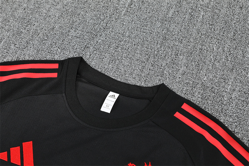 Short Sleeves LVP Training Suit Black