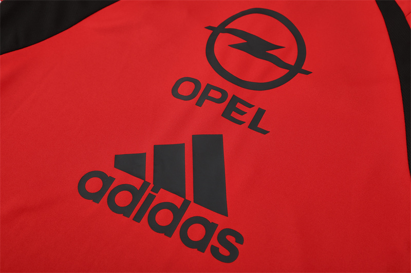 AC Milan 03/04 half zipper Training Red