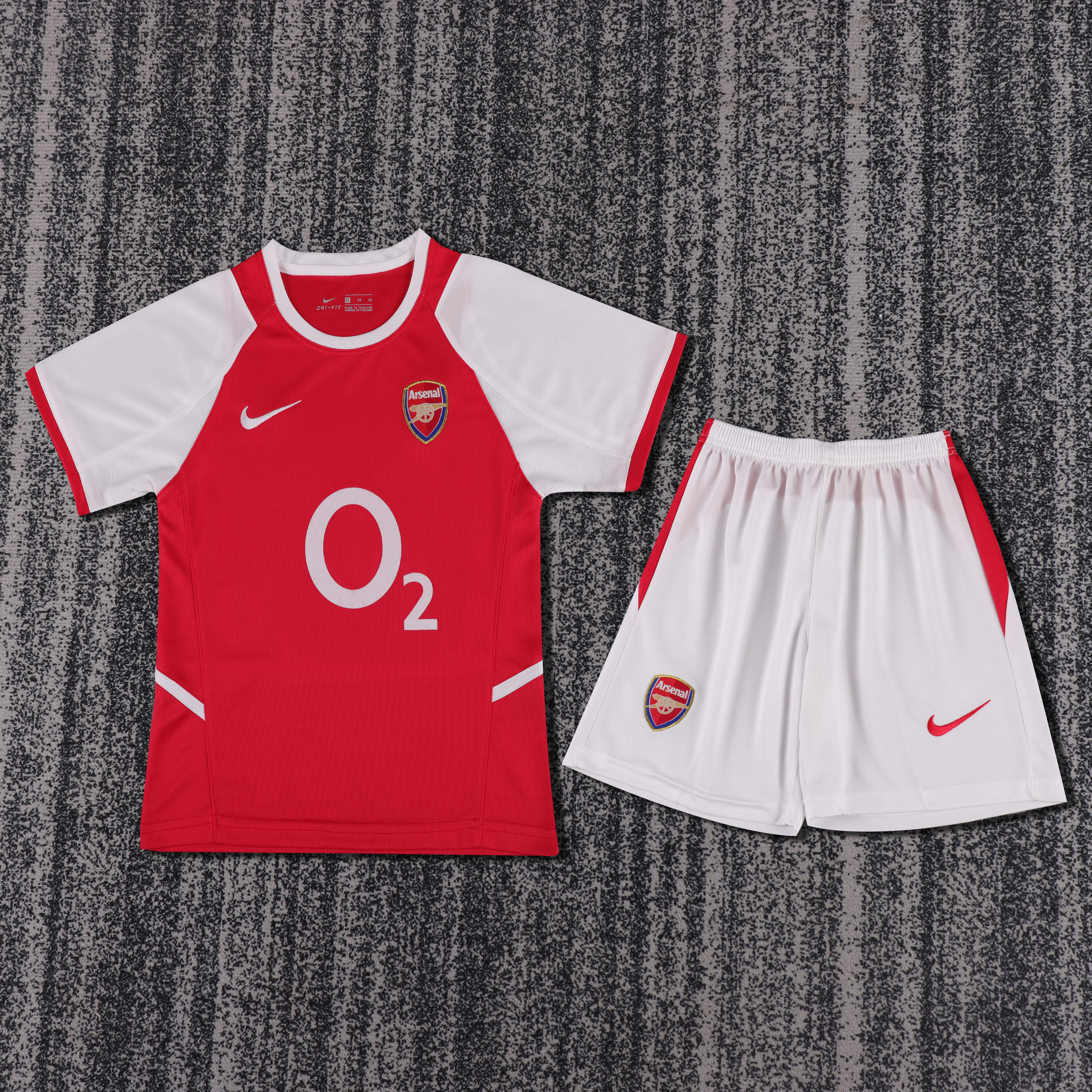 Kids Retro 02-03 Arsenal Home