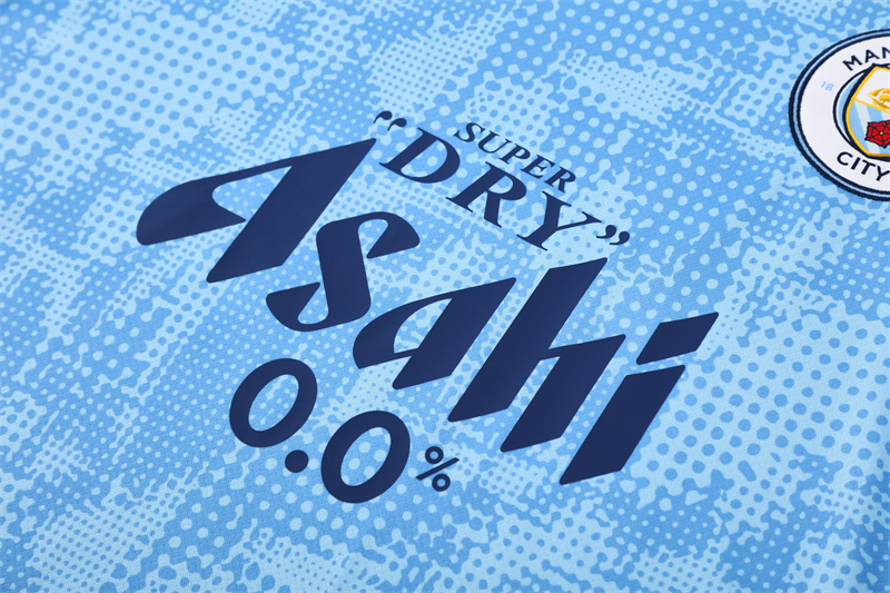 Short Sleeves Man City Training Suit