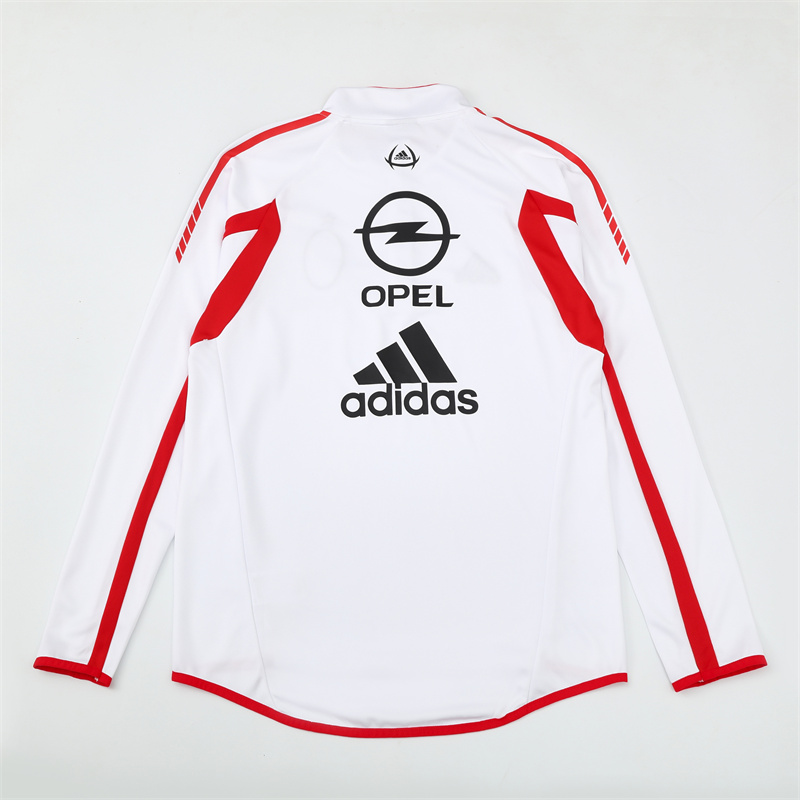 AC Milan 05/06 half zipper Training White