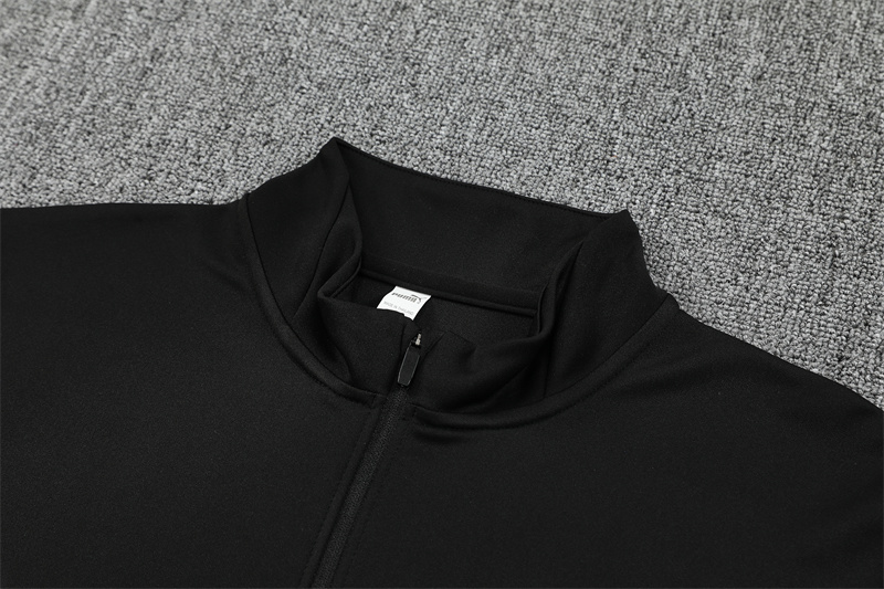 Man City 25/26 half zipper Training Suit Black 801