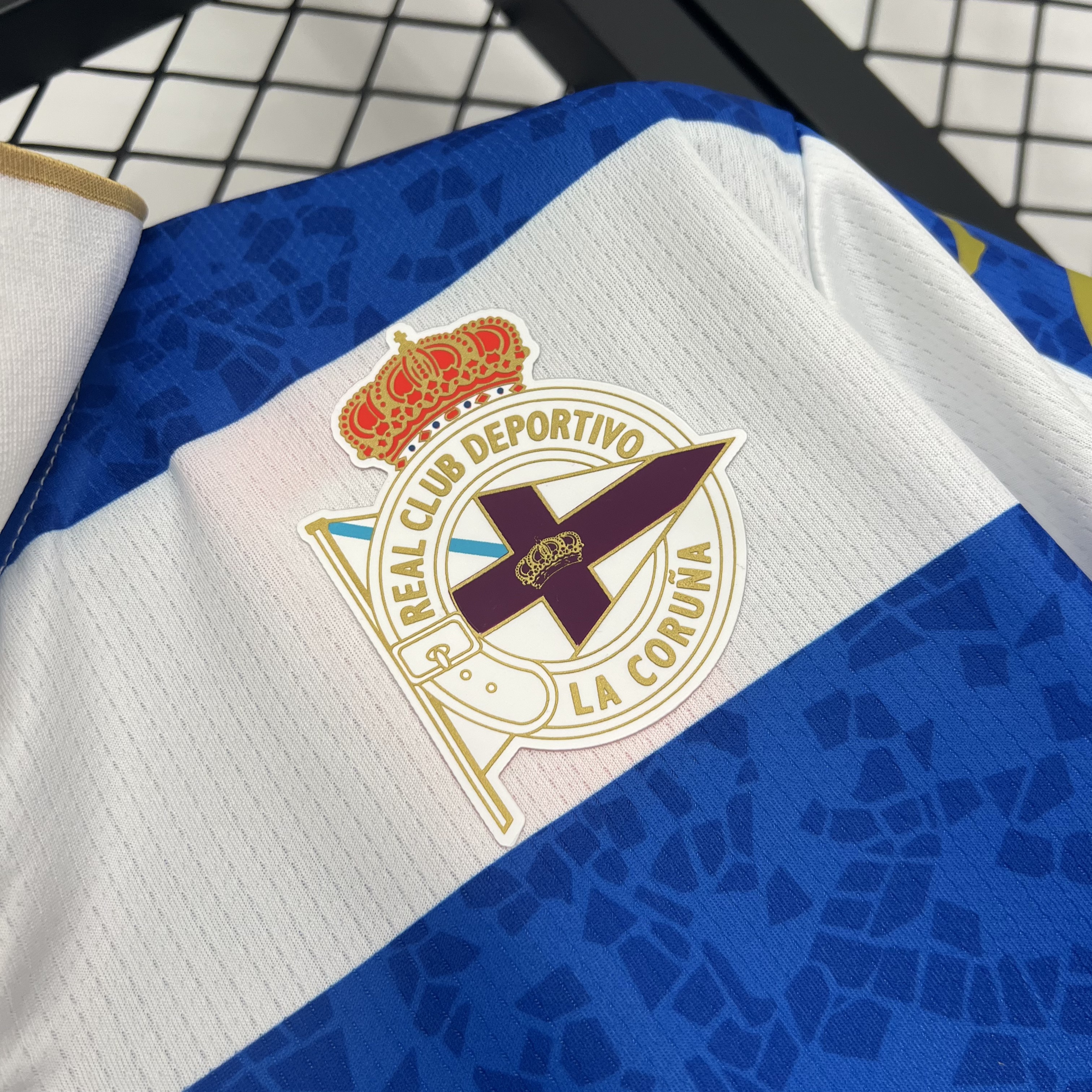 La Coruna 25/26 Home with laliga patch S-4XL