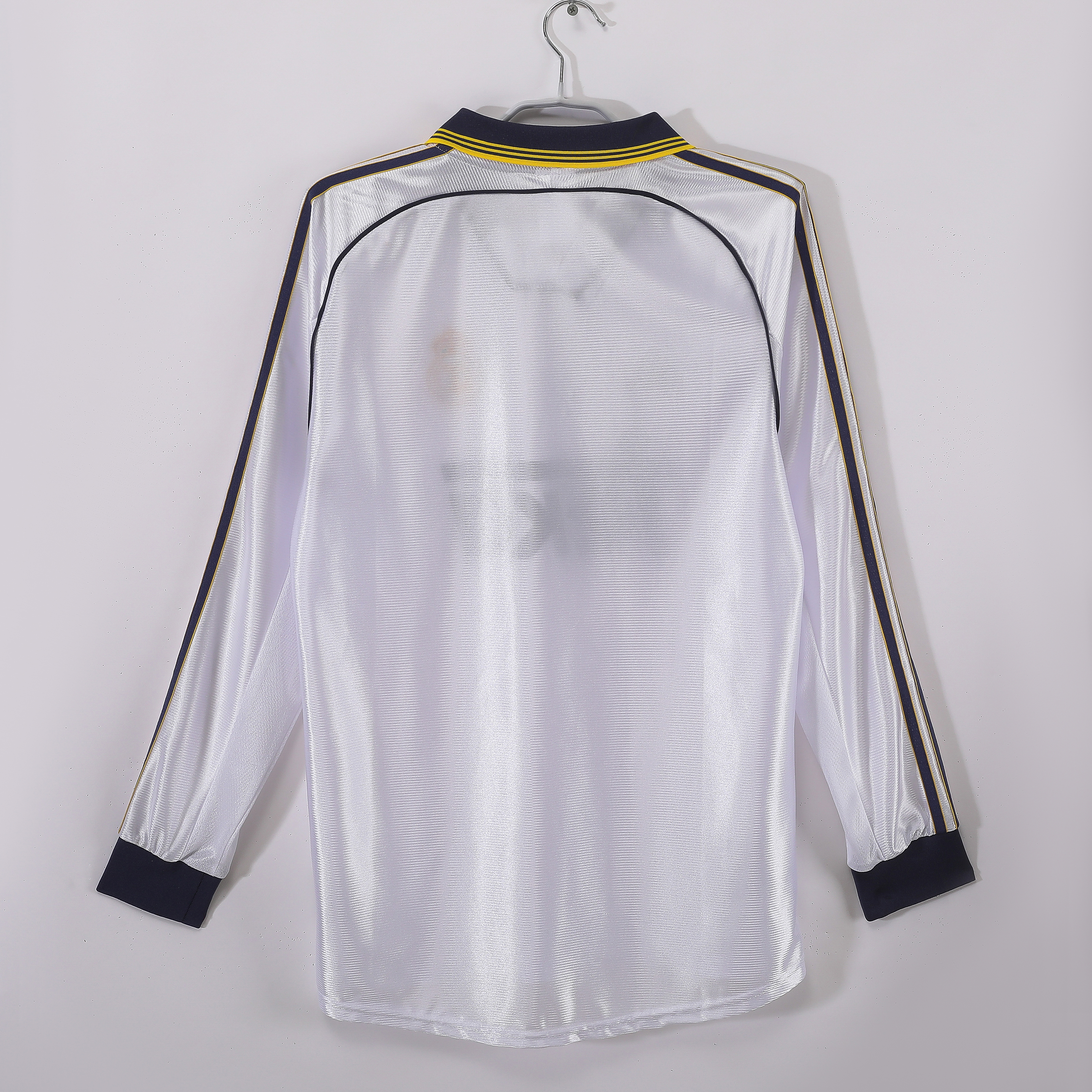Retro Real Madrid 1998/00 Home White Long Sleeves