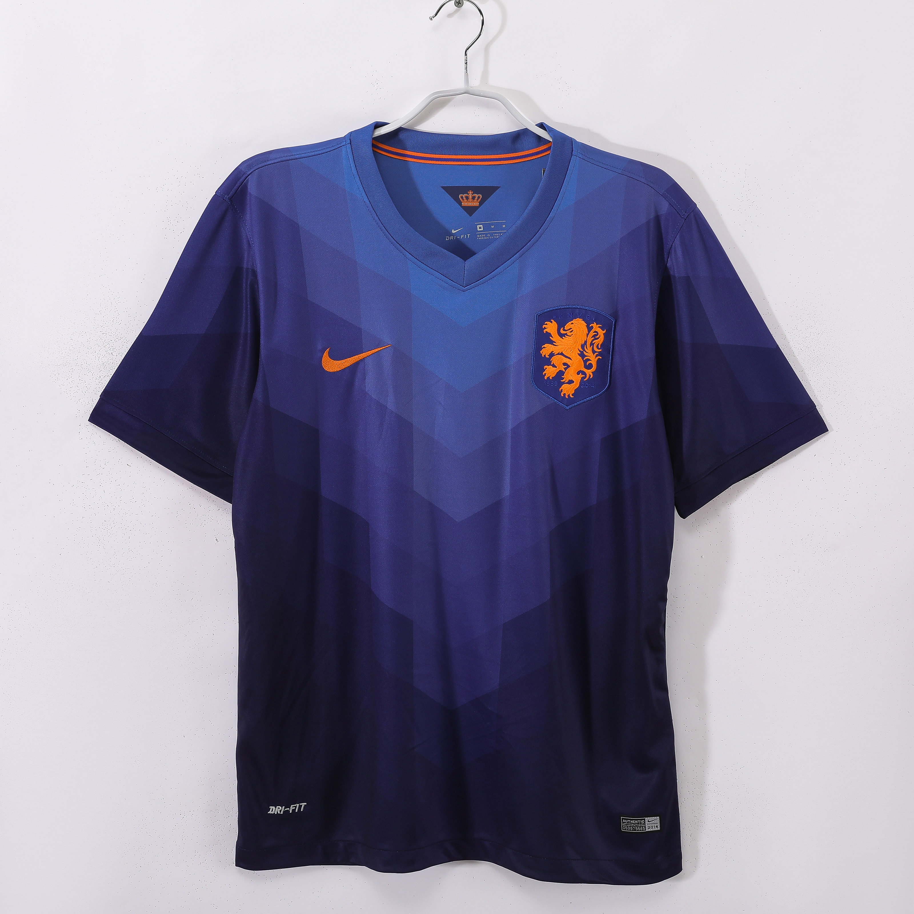 Retro Netherlands 2014 Away Blue