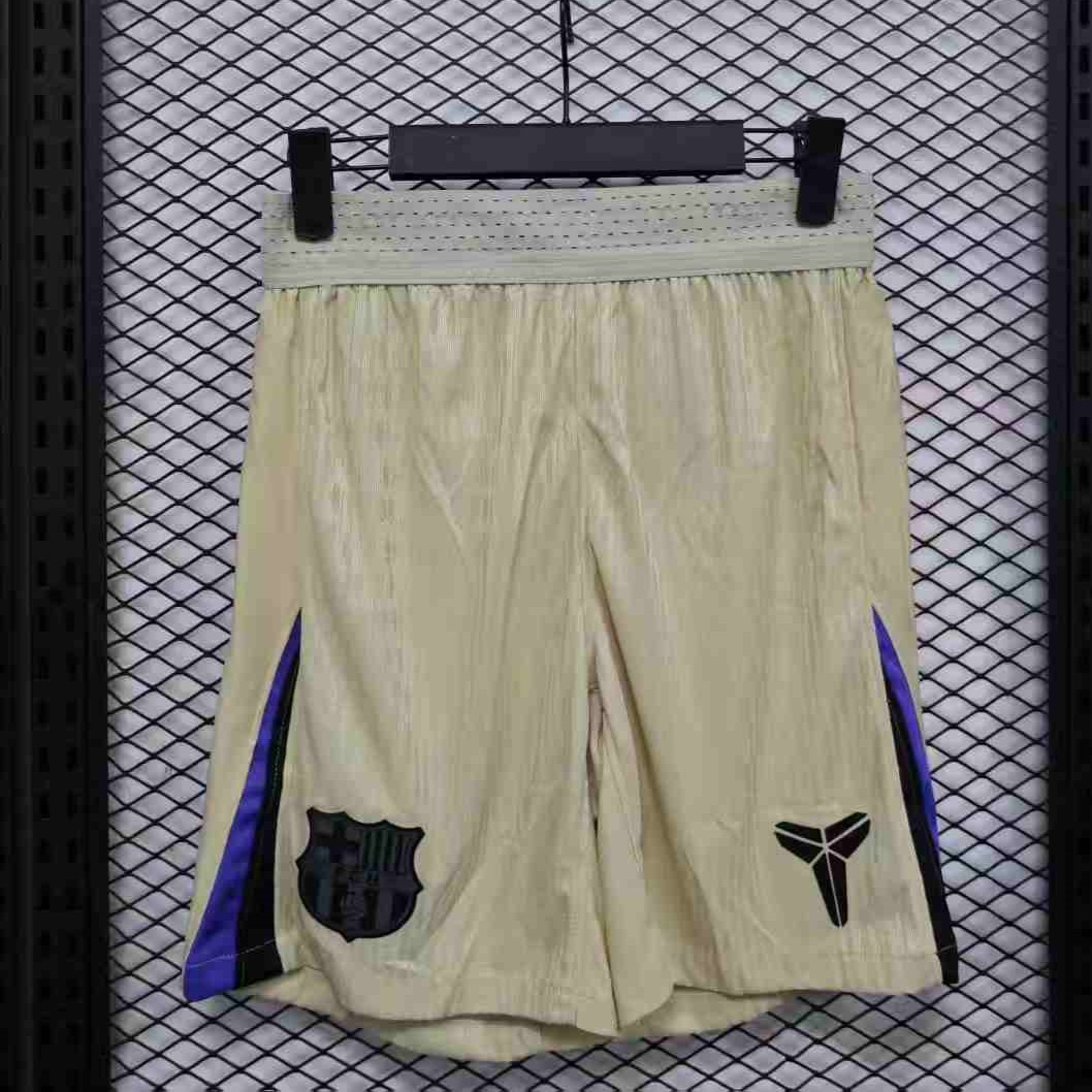 Player Version Shorts 25/26 Barcelon Yellow
