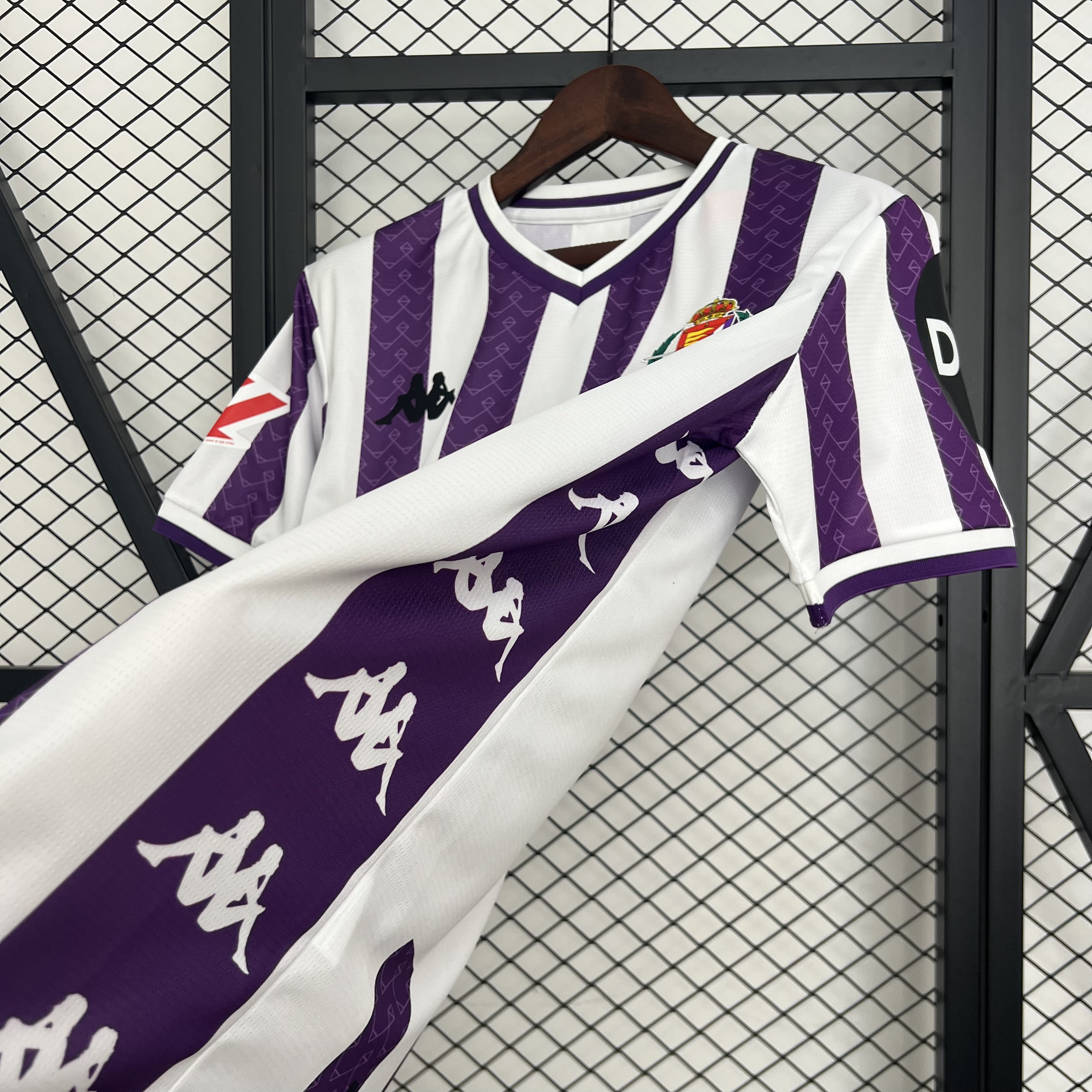 25/26 Real Valladolid Home with laliga patch S-4XL
