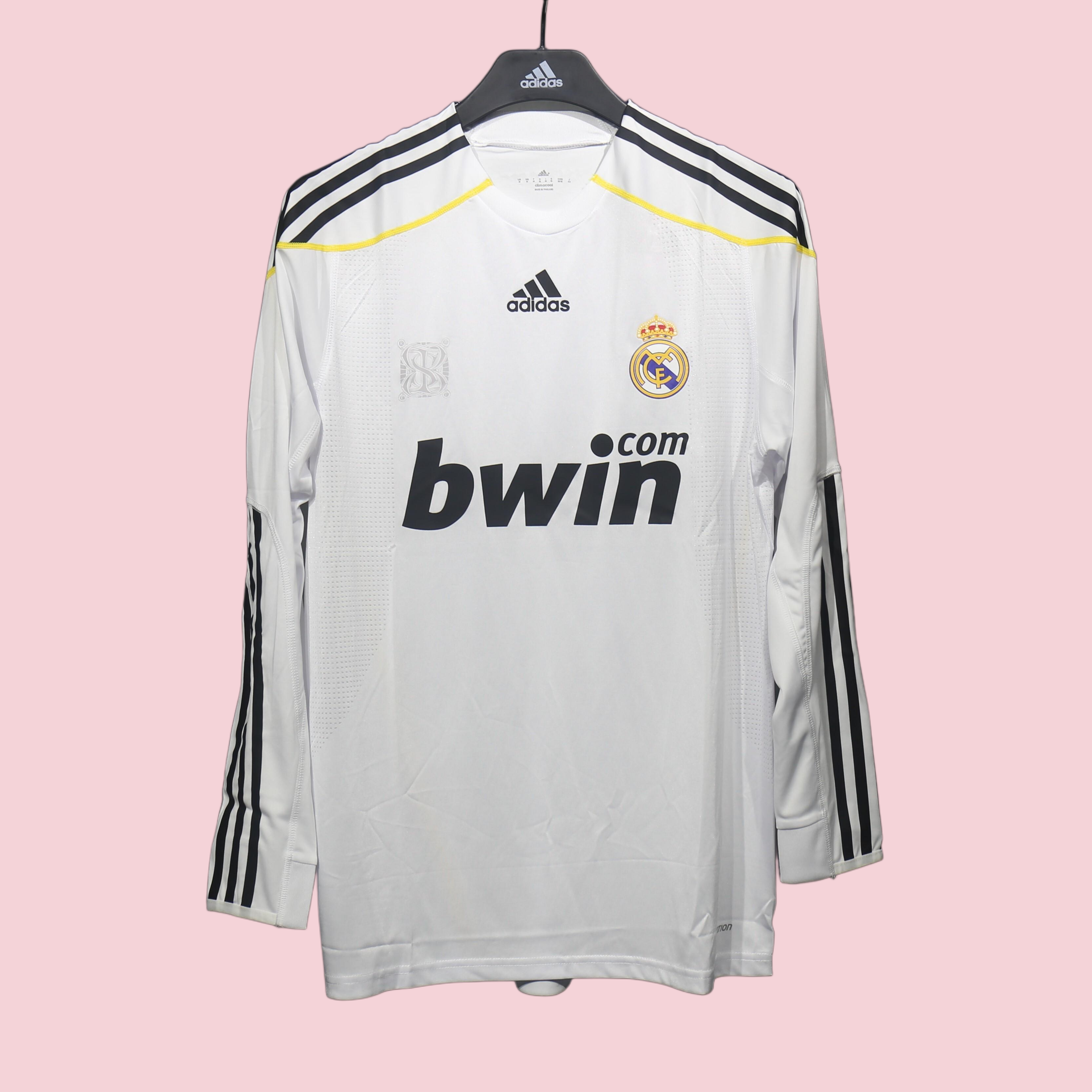 Player Version Retro Real Mαdrid 09/10 Home Long Sleeves S-3XL