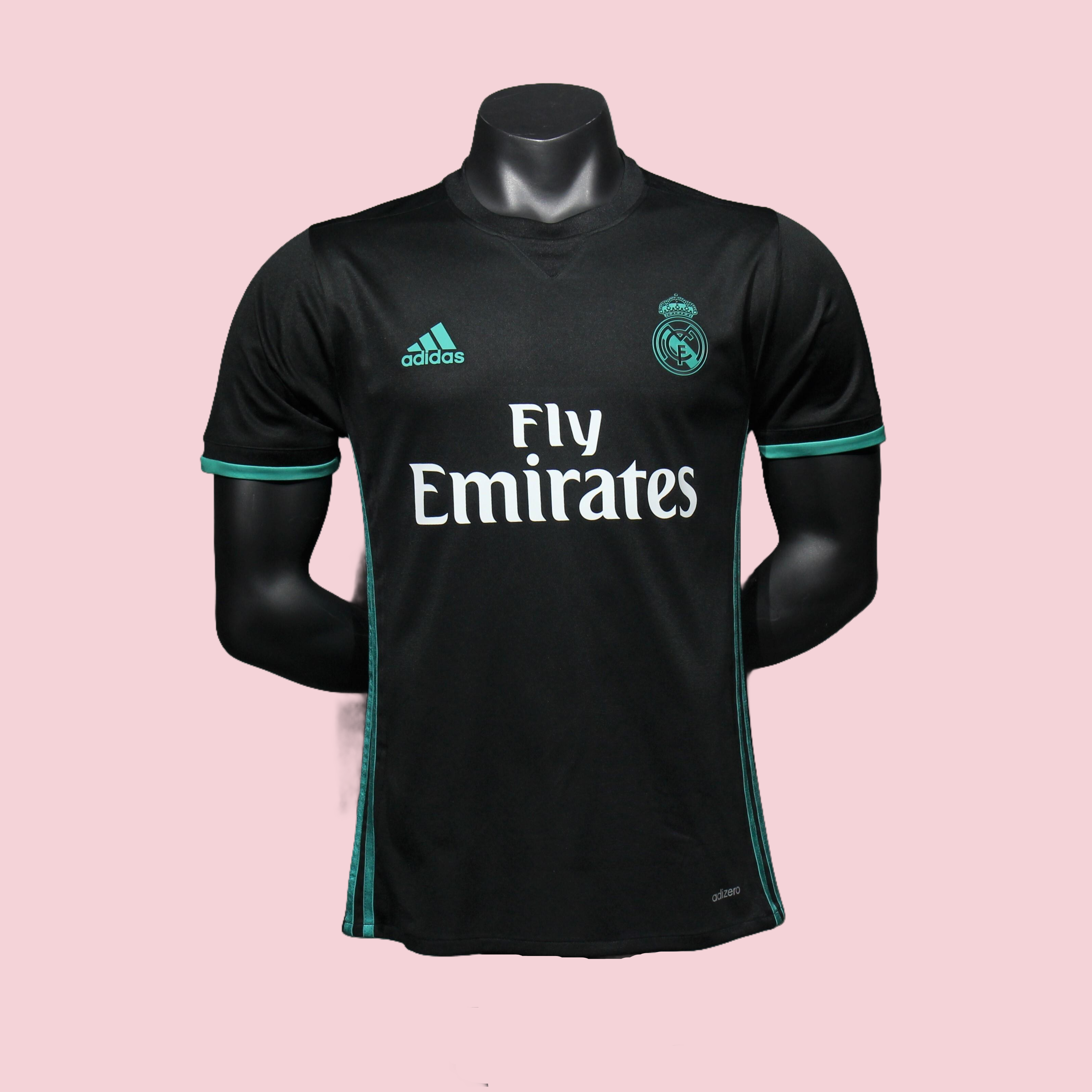 Player Version Retro Real Madrid 17/18 Away S-3XL