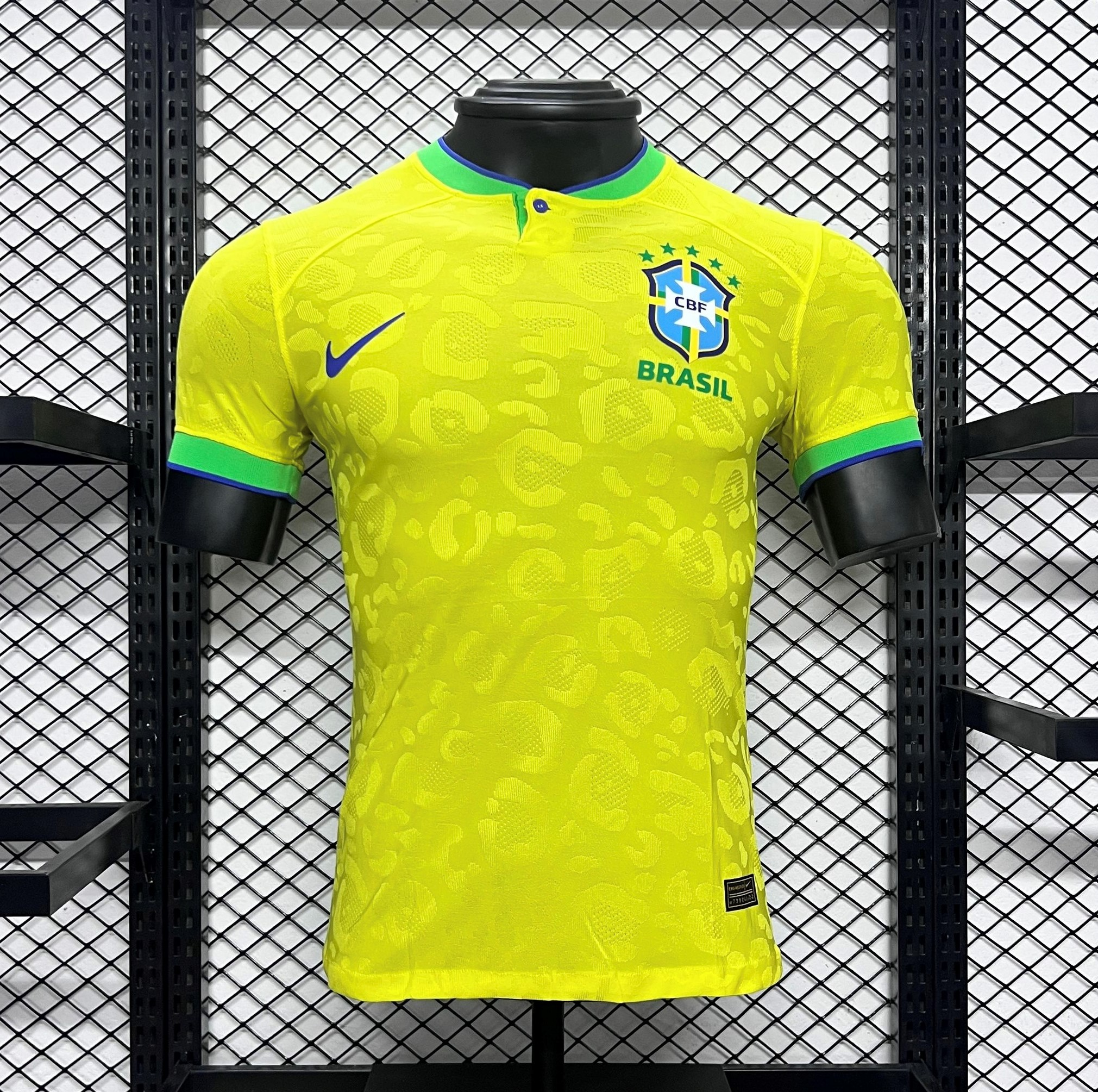 Player Version Brazil 2022 World Cup Home Masculino