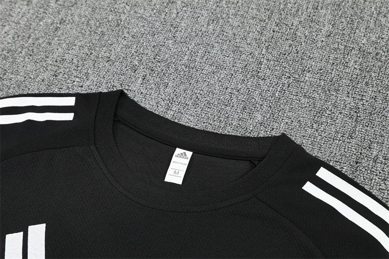 Adult/ Kids Germany Short Sleeves Training suit Black