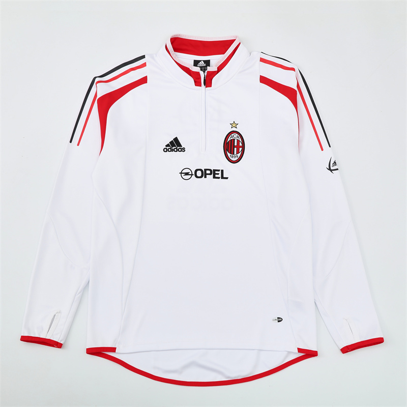 AC Milan 04/05 half zipper Training White