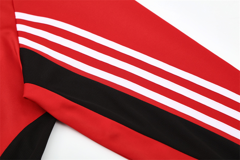 AC Milan 03/04 half zipper Training Red