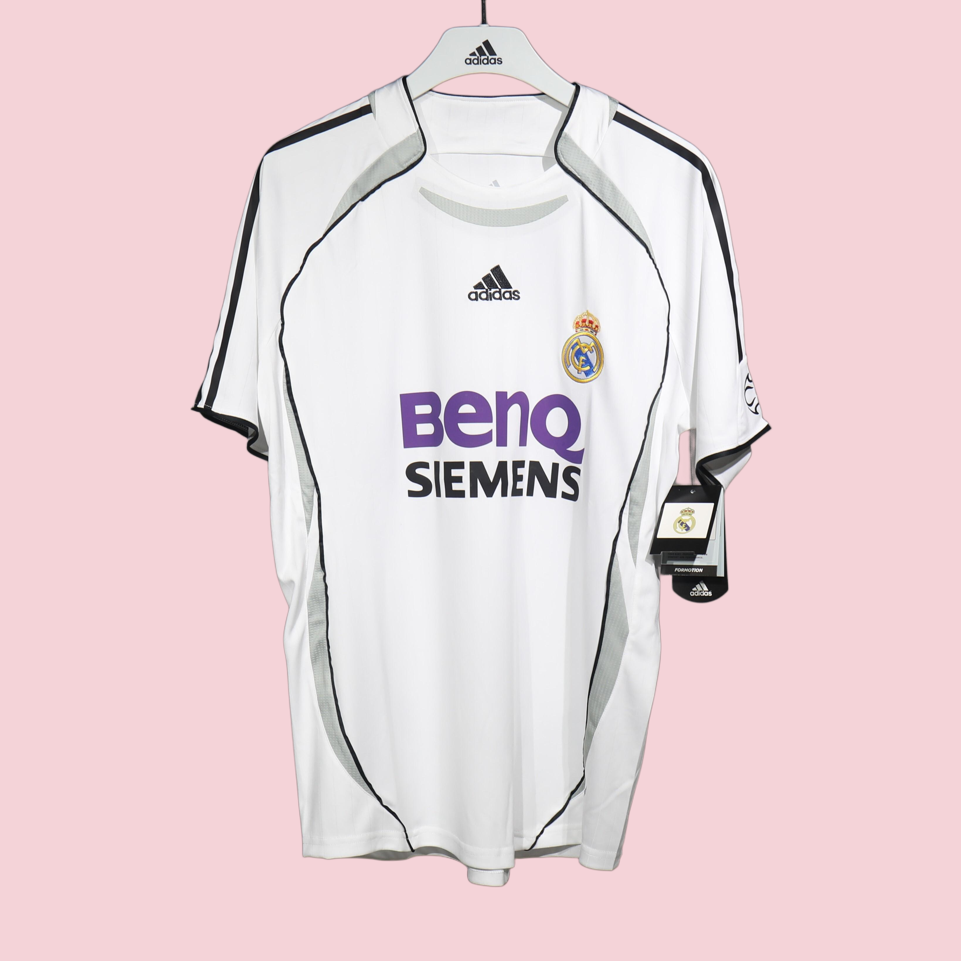 Player Version Retro Real Mαdrid 06/07 Home White S-3XL