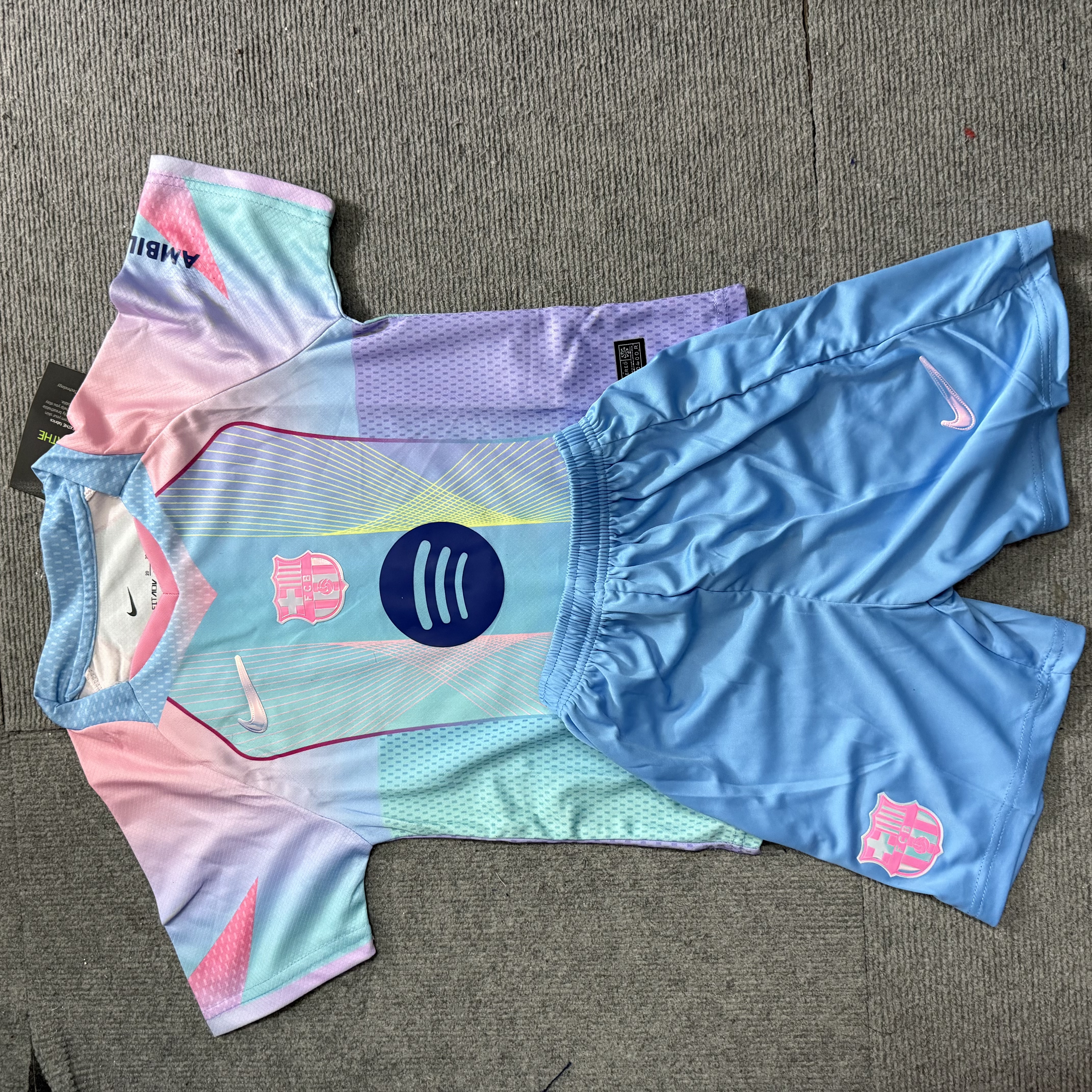 Kids kit Barcelona 25/26 Special blue