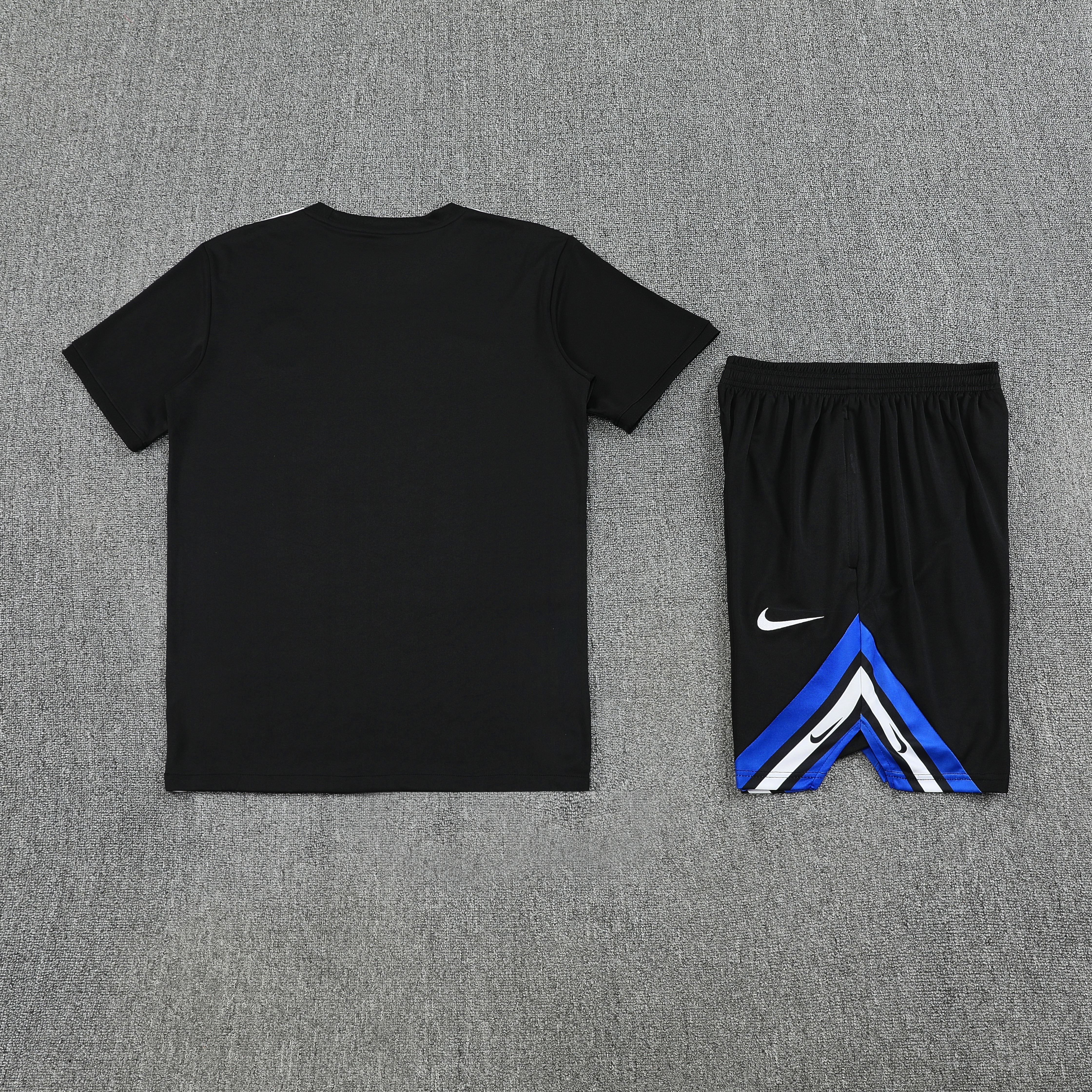 Short Sleeves Inter Milan Training Suit Black