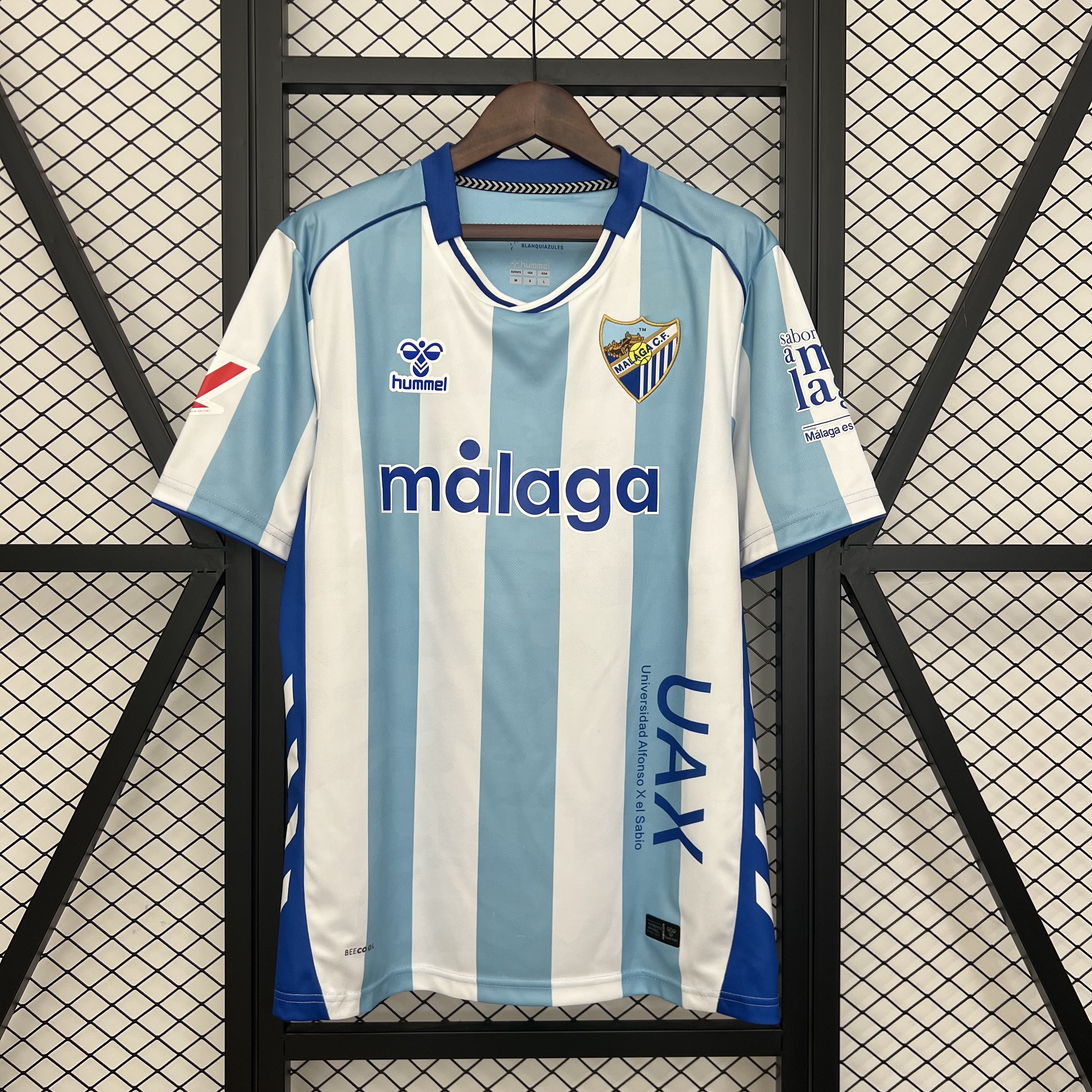 25/26  Málaga CF Home with laliga patch S-4XL