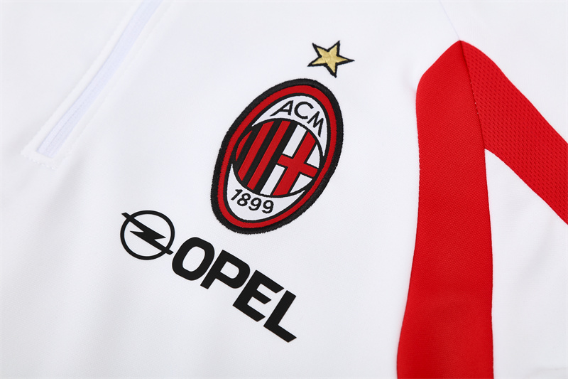AC Milan 05/06 half zipper Training White