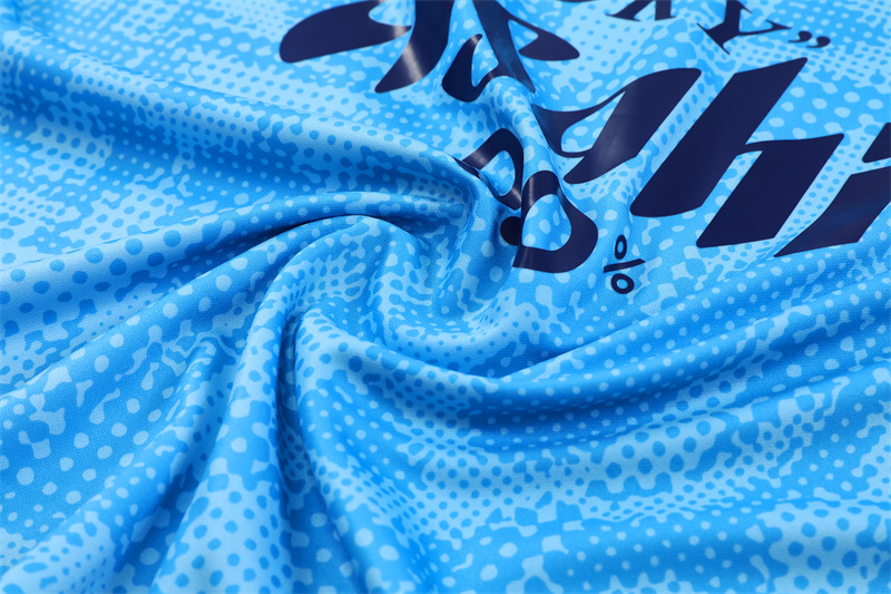 Man City 25/26 half zipper Training Suit Blue 801