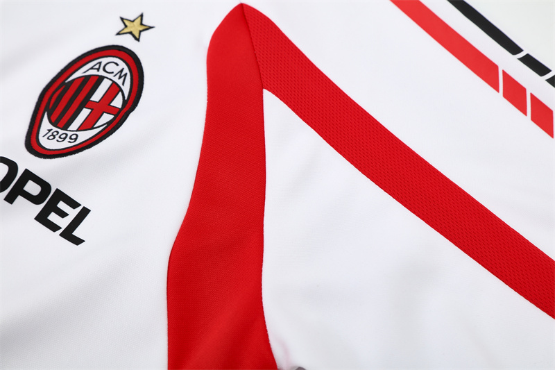 AC Milan 05/06 half zipper Training White