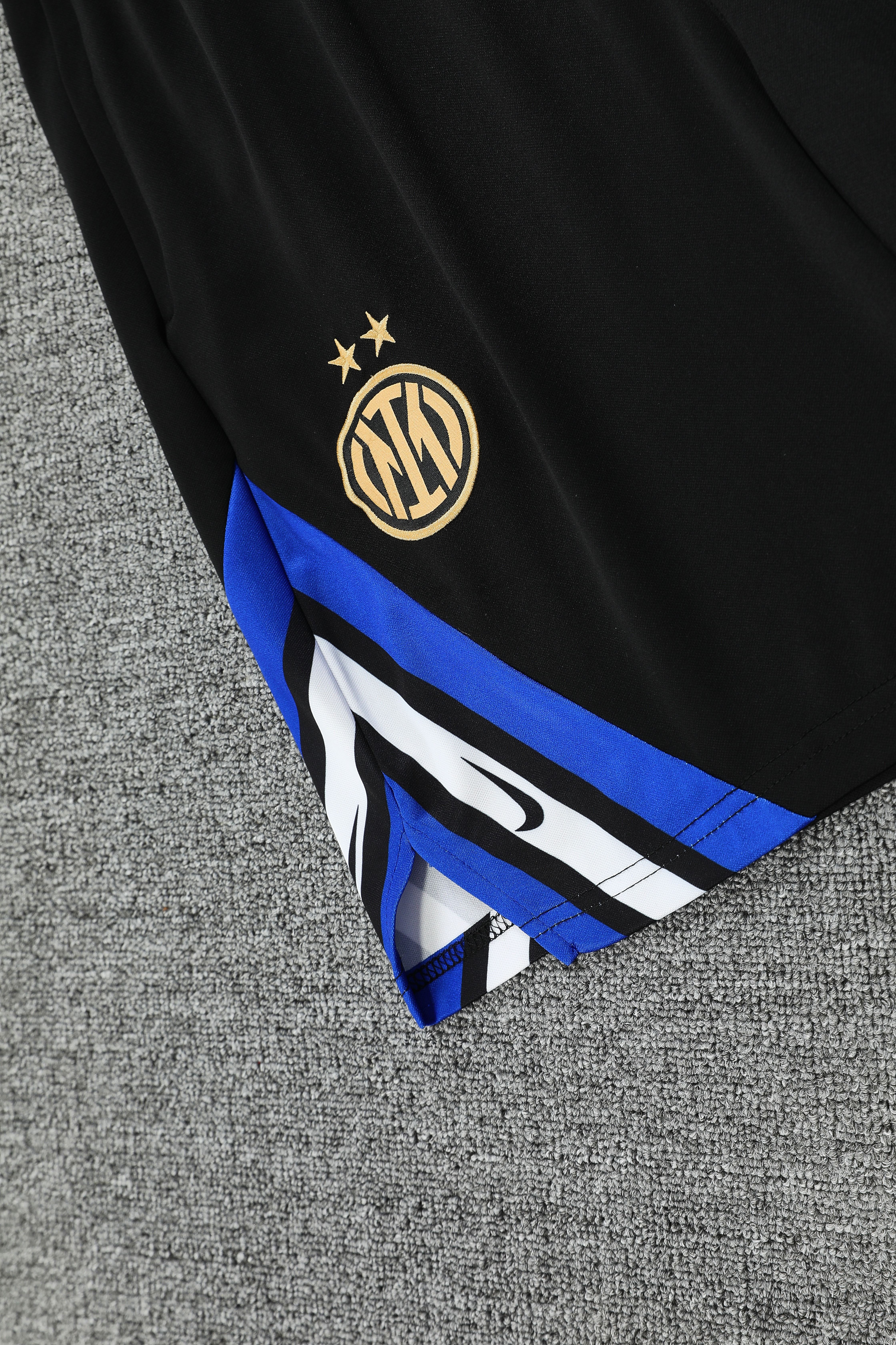 Short Sleeves Inter Milan Training Suit Black