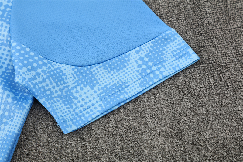 Short Sleeves Man City Training Suit