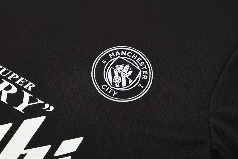 Short Sleeves Man City Training Suit