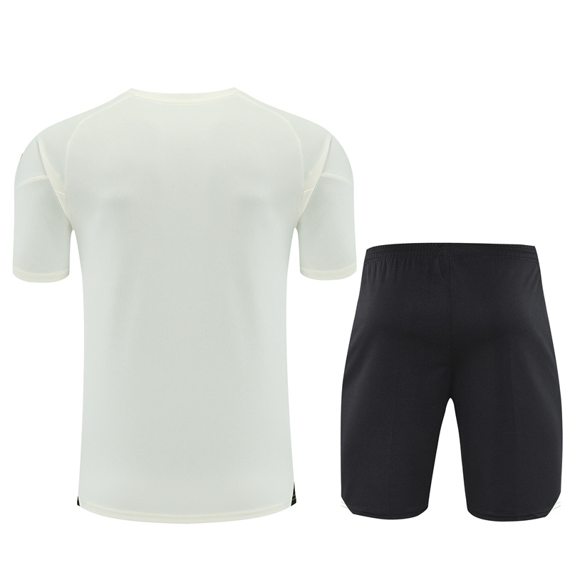 Short Sleeves LVP Training Suit Cream