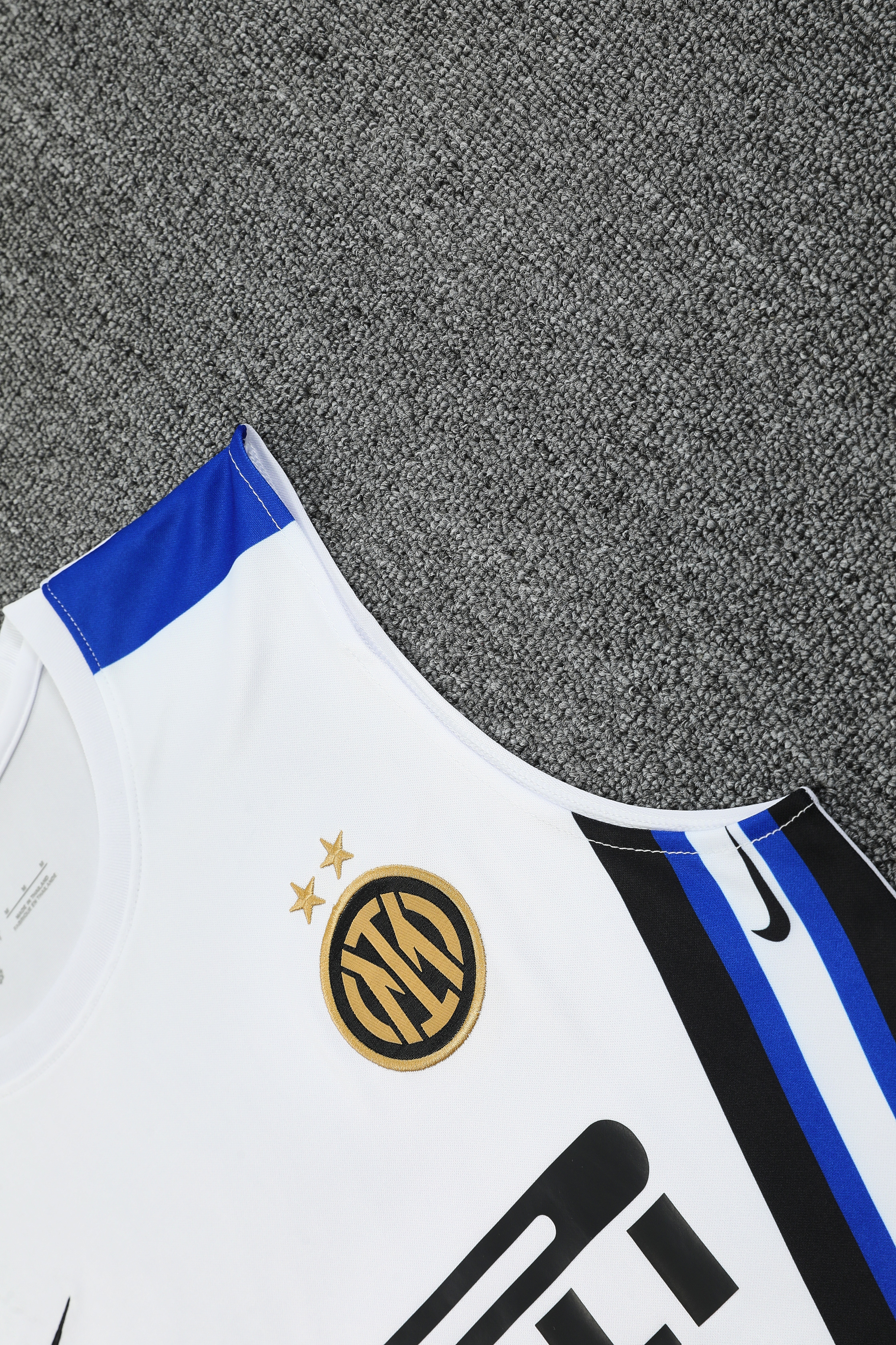 Sleeveless Inter Milan Training Suit White