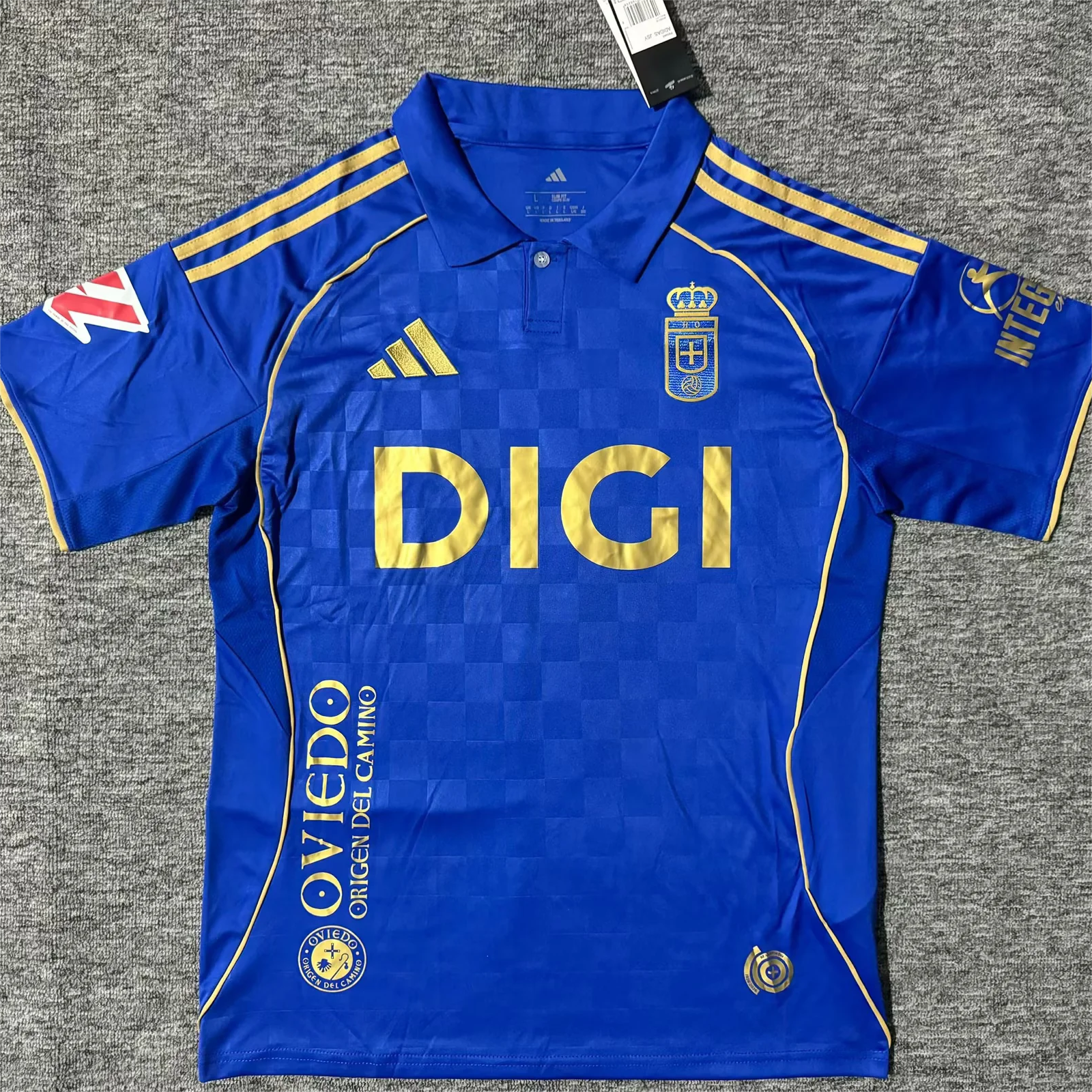 Real Oviedo 25/26 Home With Laliga Patch S-4XL