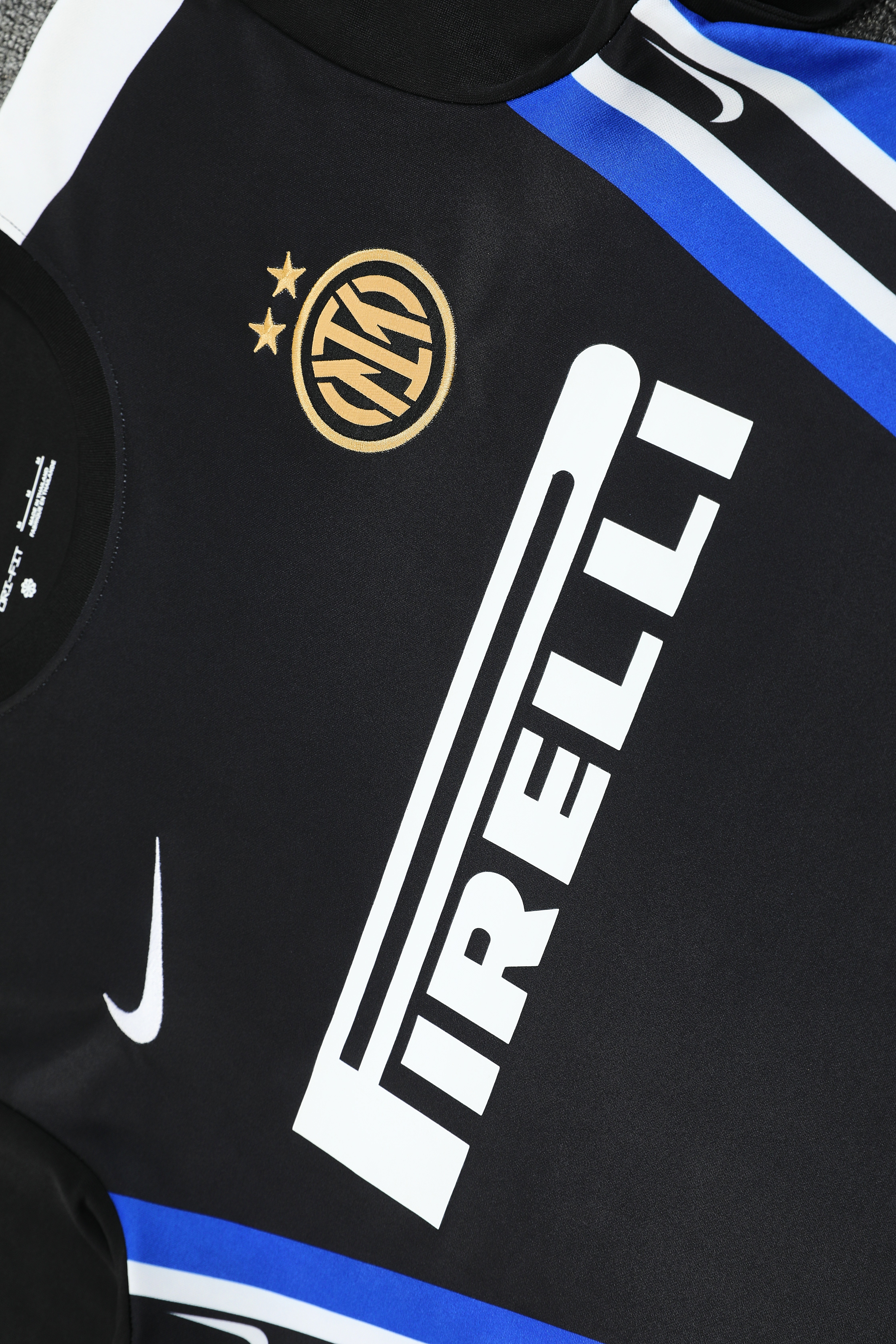 Short Sleeves Inter Milan Training Suit Black
