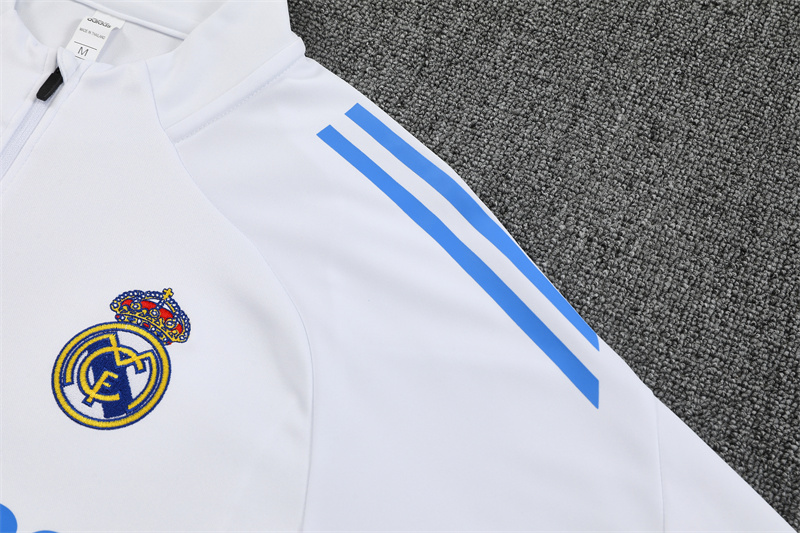 Adult/ Kids Real Madrid Half Zipper Training Suit B2568