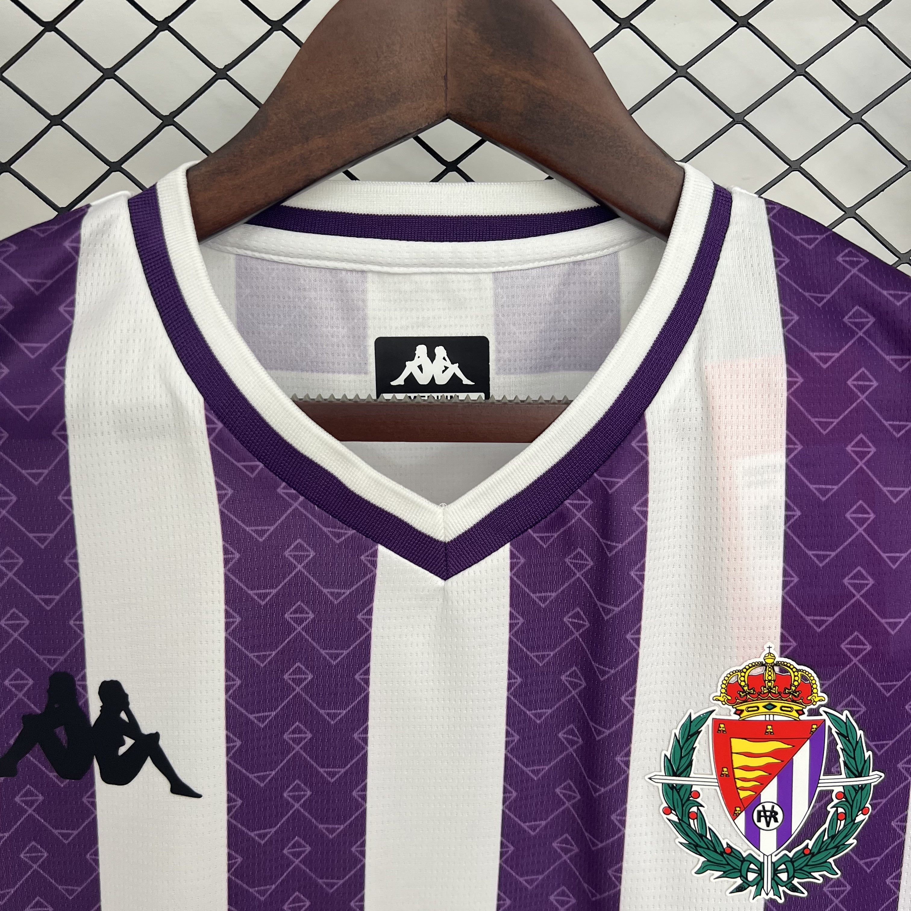25/26 Real Valladolid Home with laliga patch S-4XL