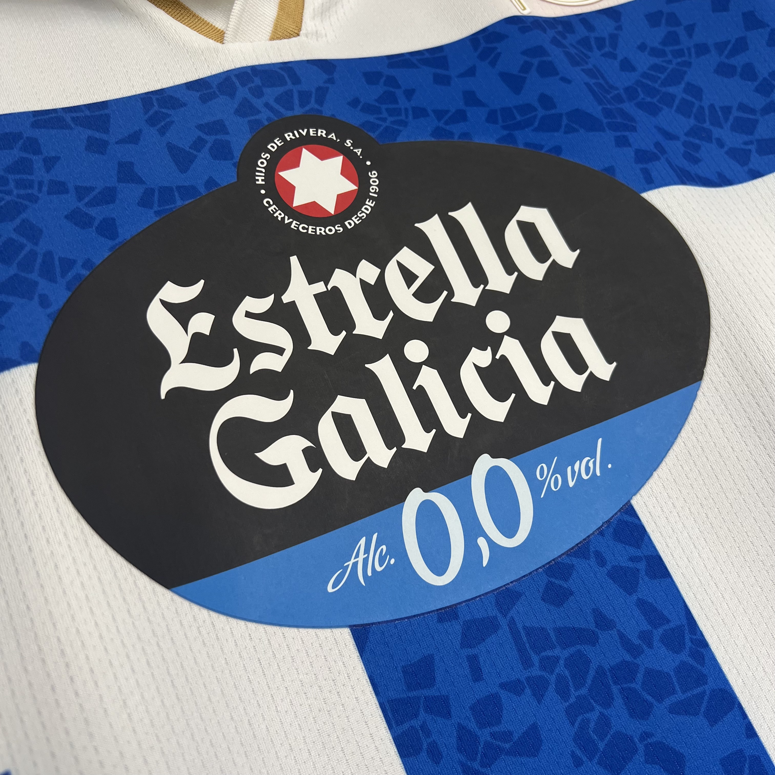 La Coruna 25/26 Home with laliga patch S-4XL